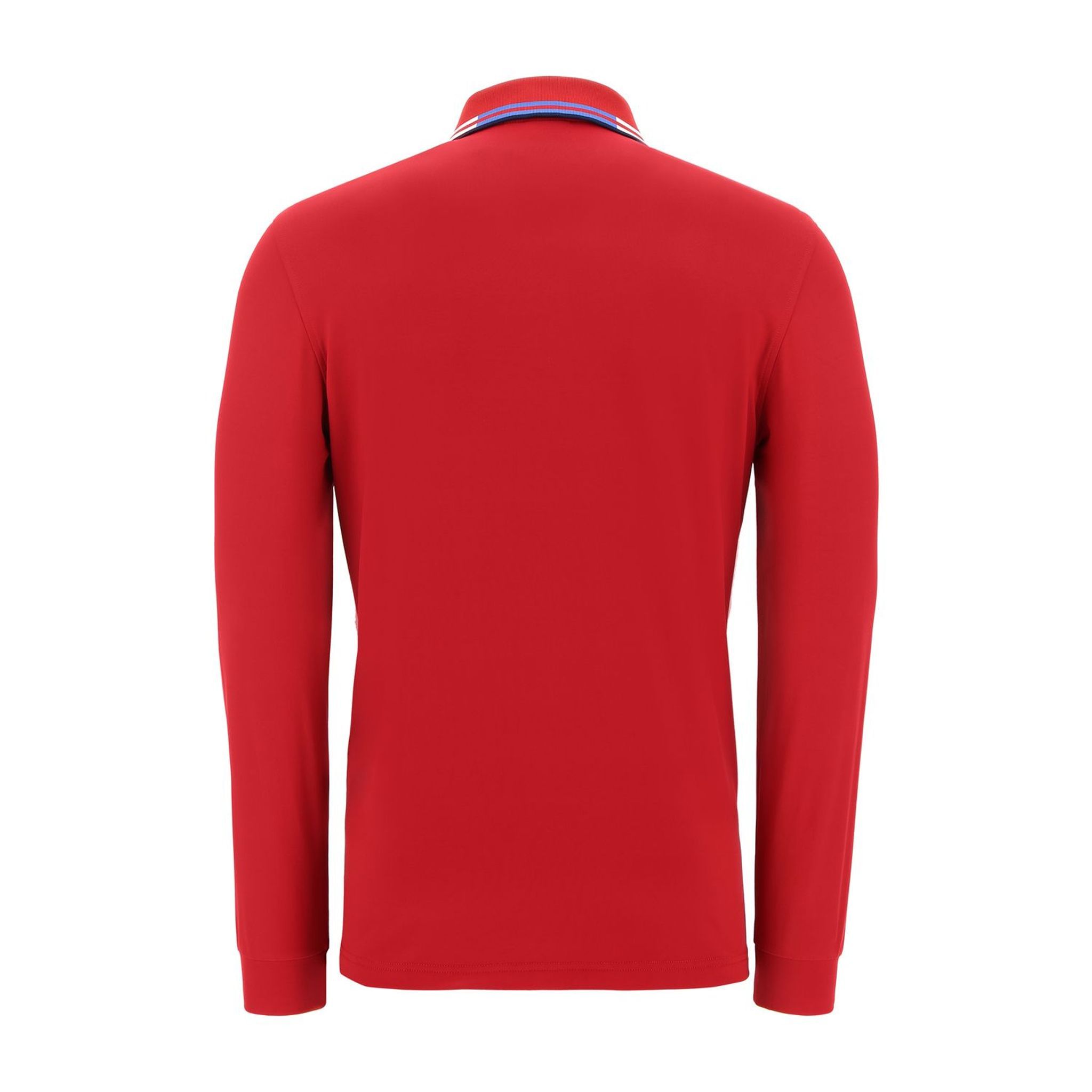 Chervo M Atem LS Polo Rot Herren