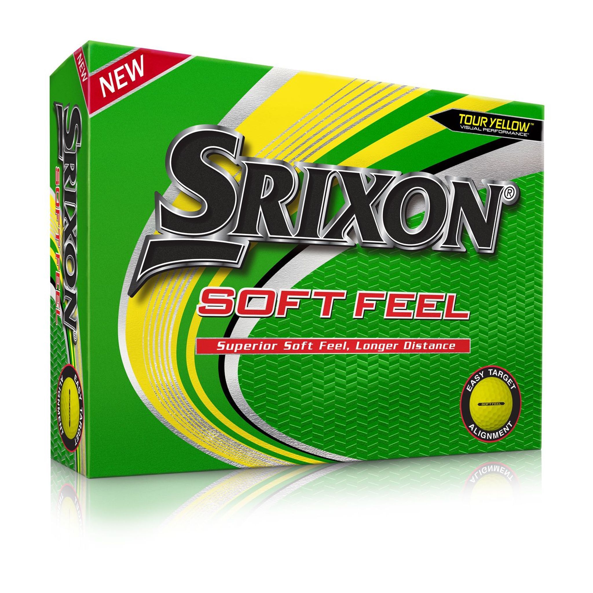 Srixon Soft Feel 12 Brite [12 míčků] Oranžová