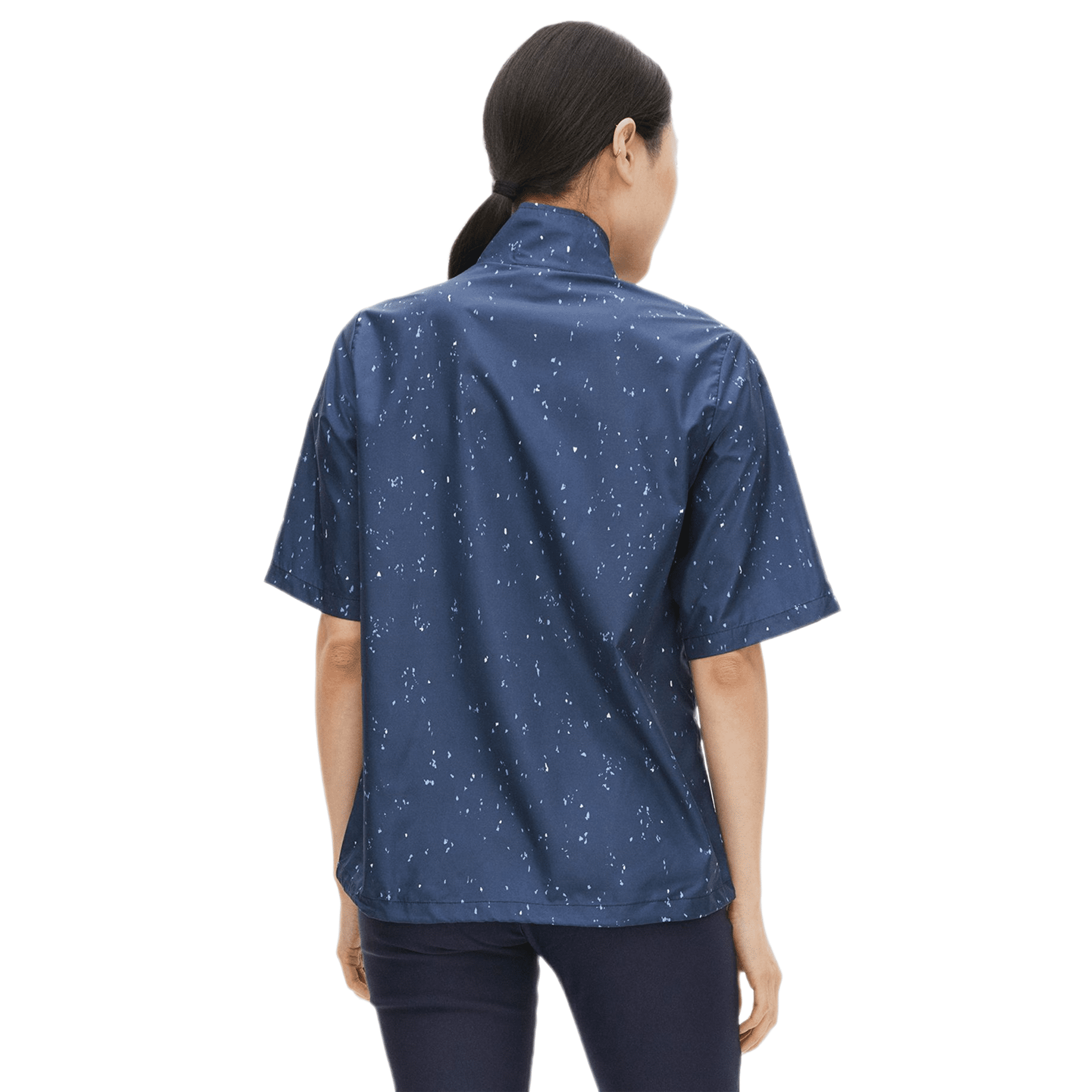 Röhnisch W Wind SS Packable Navy Micro Spot Dámské