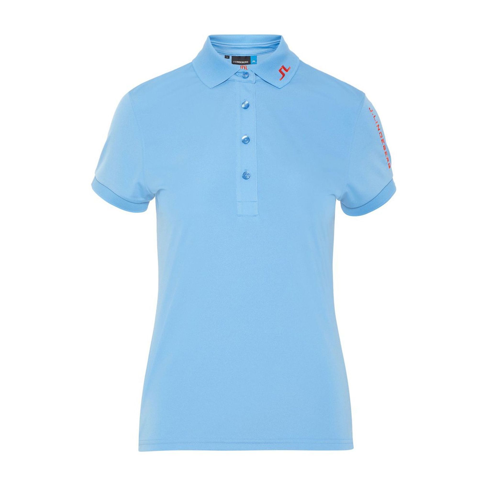 J. Lindeberg W Tour Tech-TX Jersey Polo Lake Blue Damen