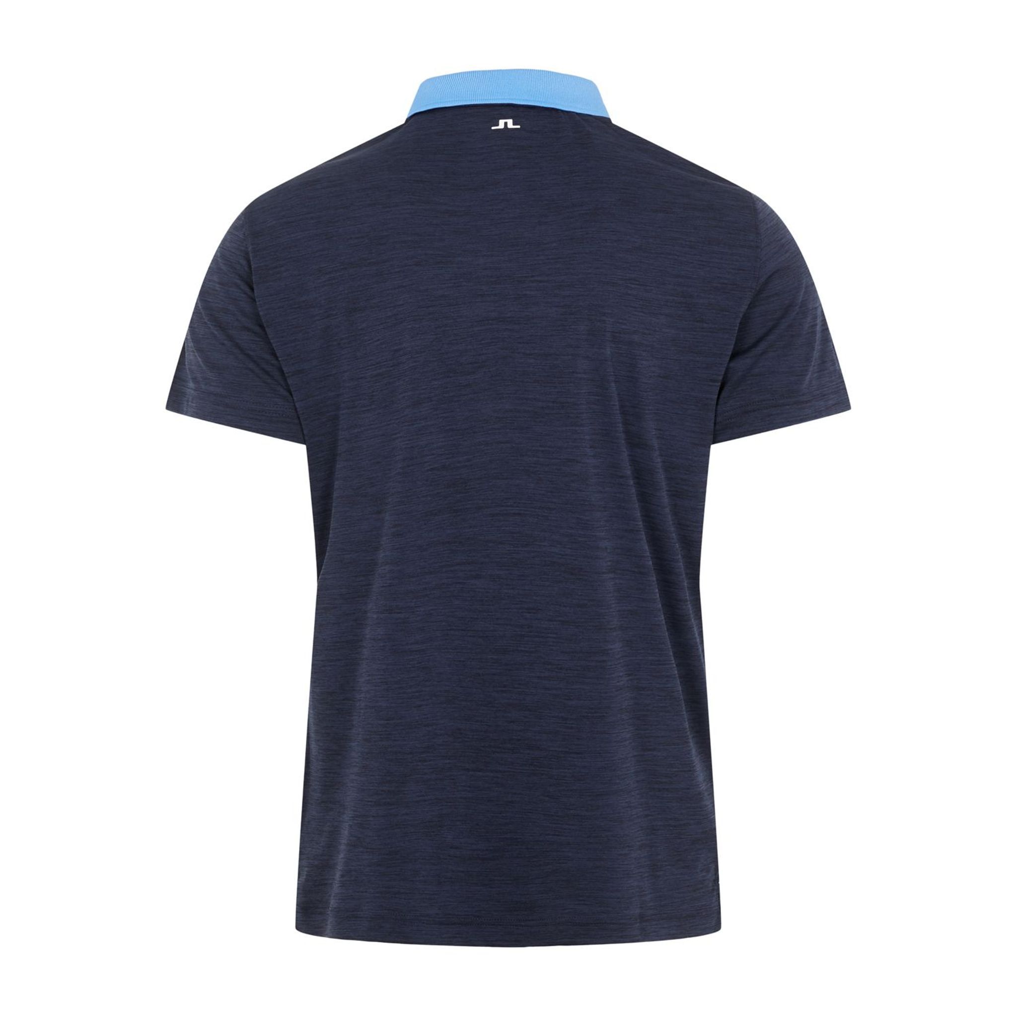 J. Lindeberg M Flinn Regular Fit SS Polo Ocean Blue Herren