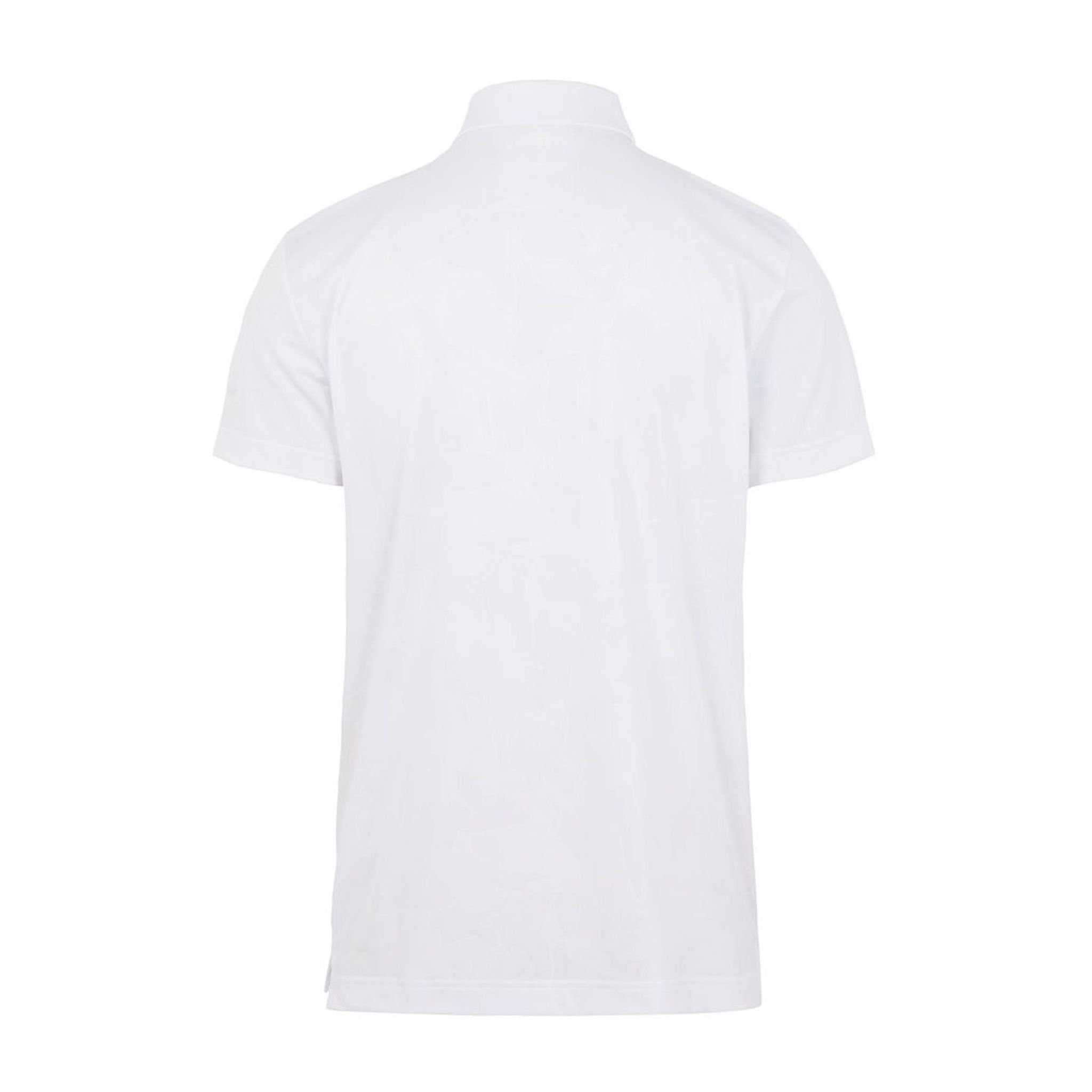 J. Lindeberg M Clide Regular Fit SS Polo White Herren