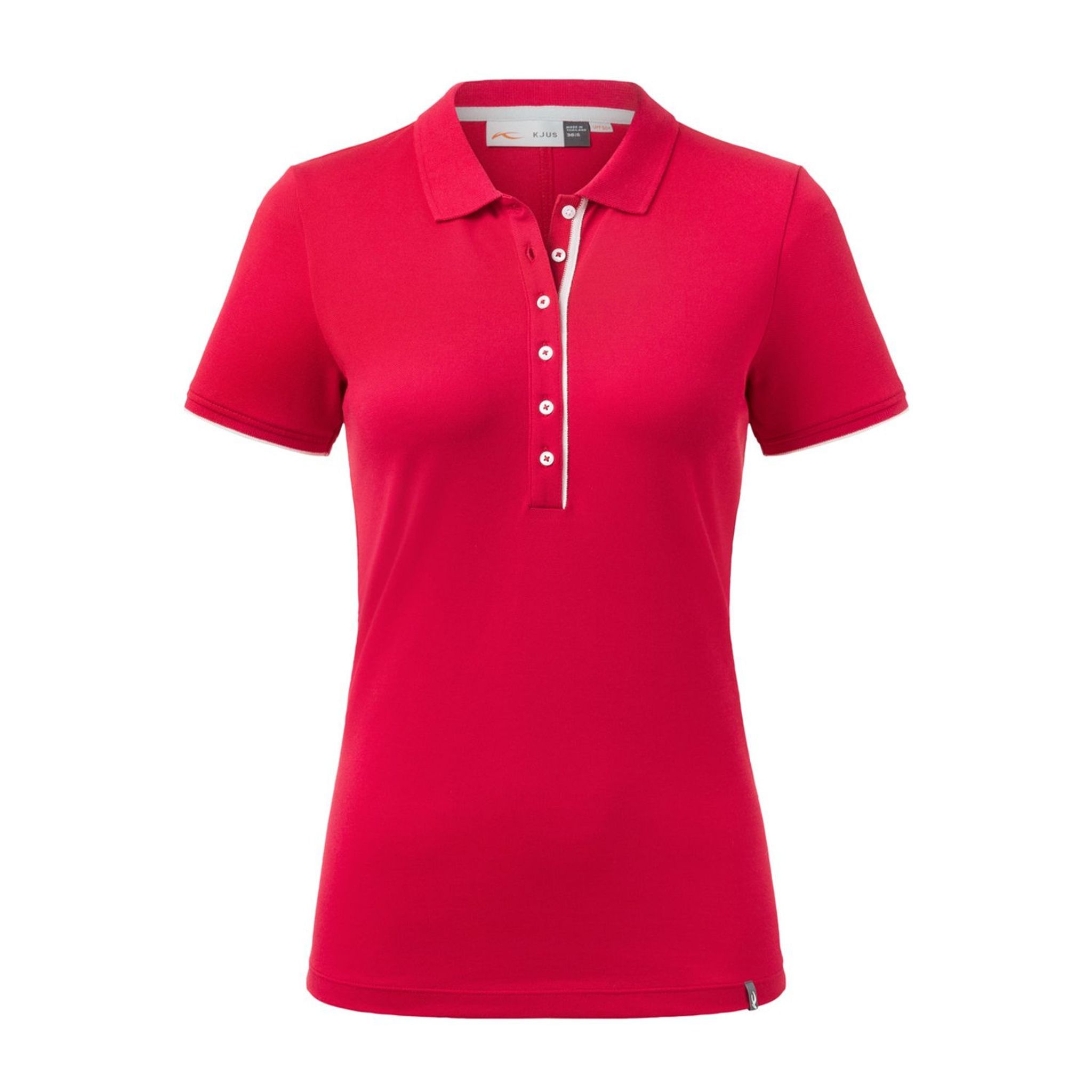 Kjus W Sanna SS Polo Jalapeno Red pro dámy