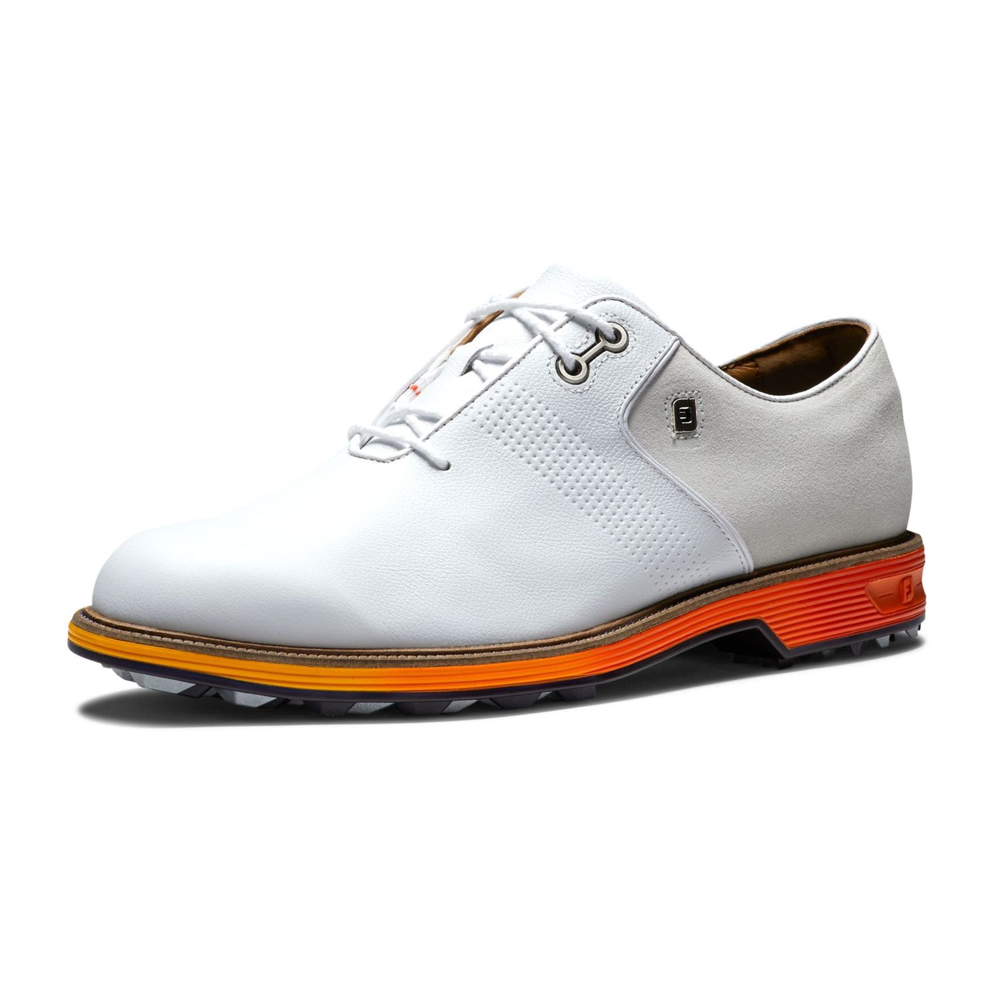 Footjoy DJ Premiere SL Weiß/Weiß/Orange Herren