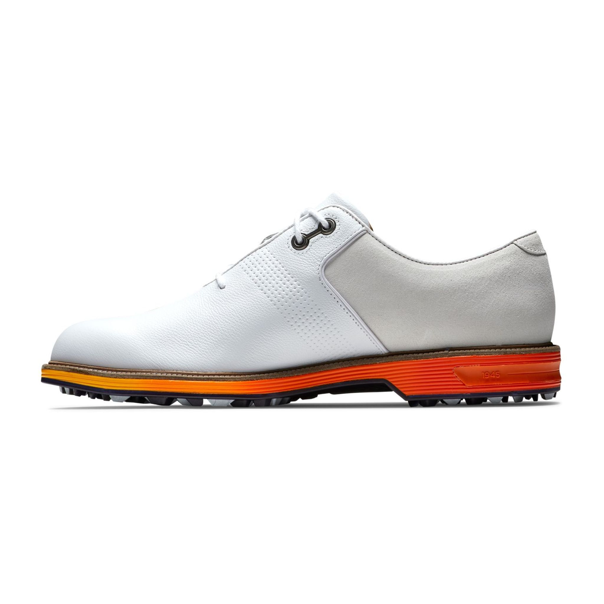 Footjoy DJ Premiere SL Weiß/Weiß/Orange Herren