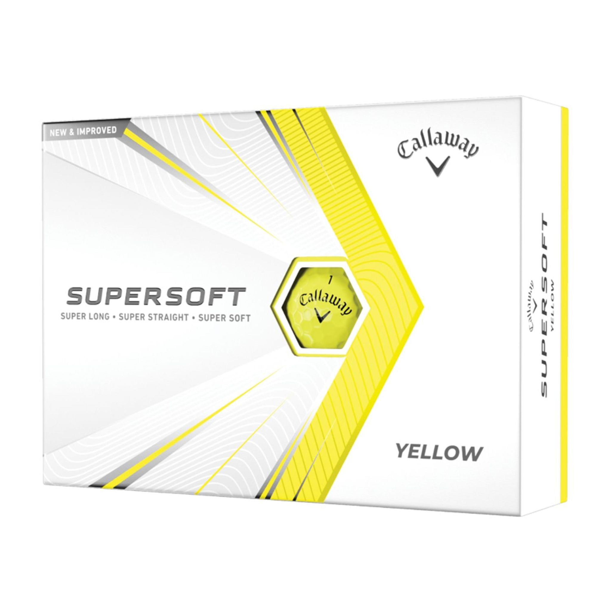 Callaway Supersoft Matt golfové míče (2021)