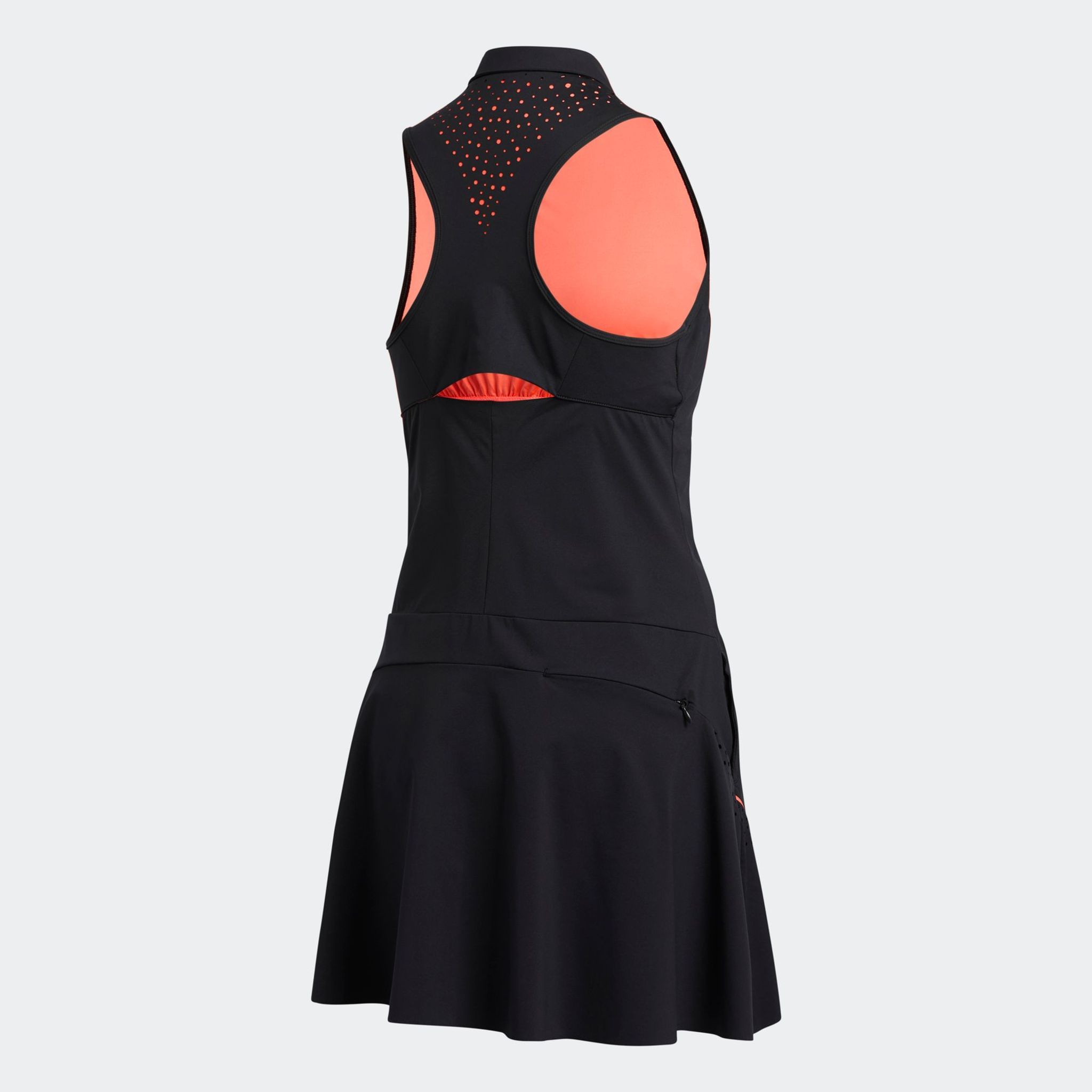 Adidas W Perforated Color Pop Dress Black Damen