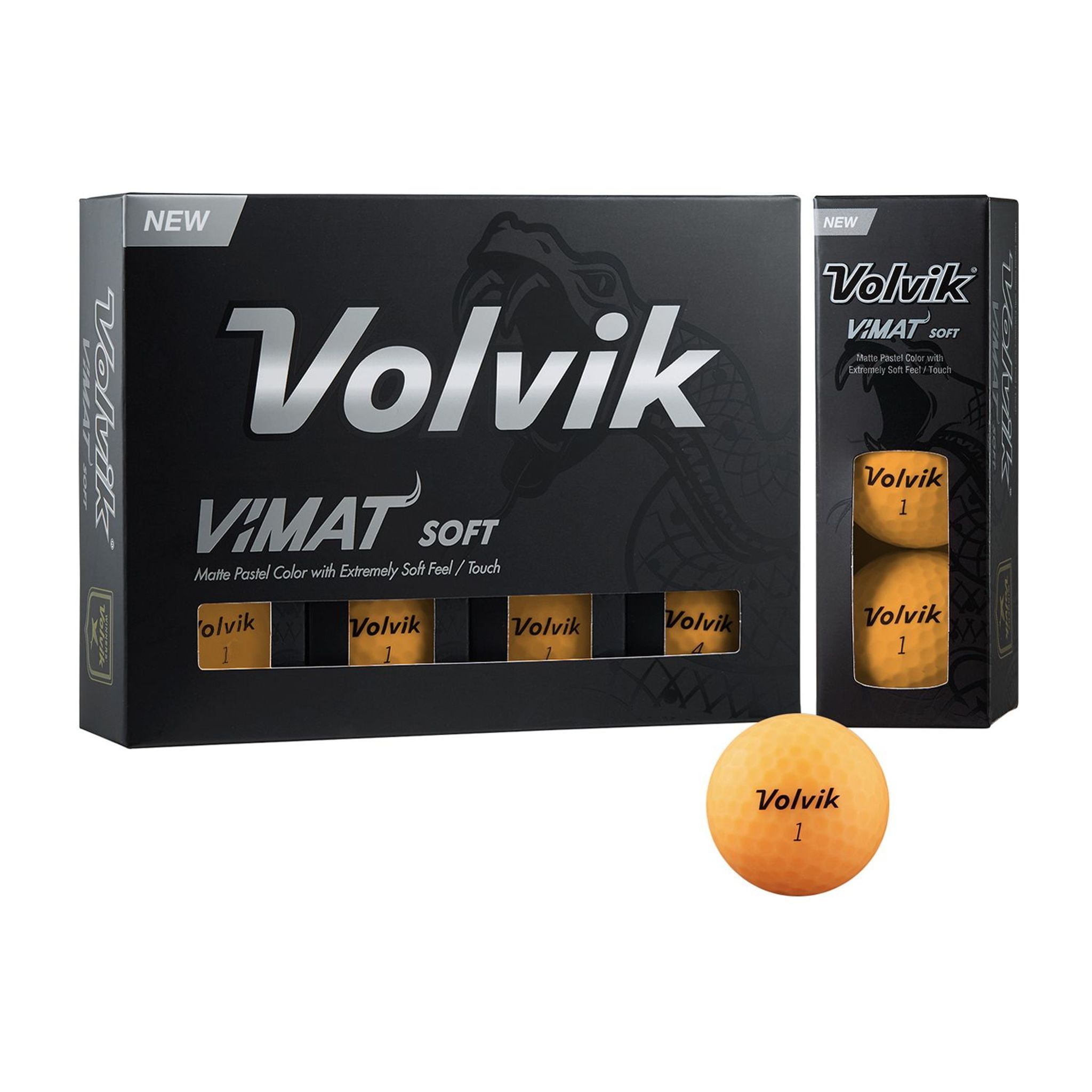 Volvik Vimat Soft 2022 12Bälle Gelb