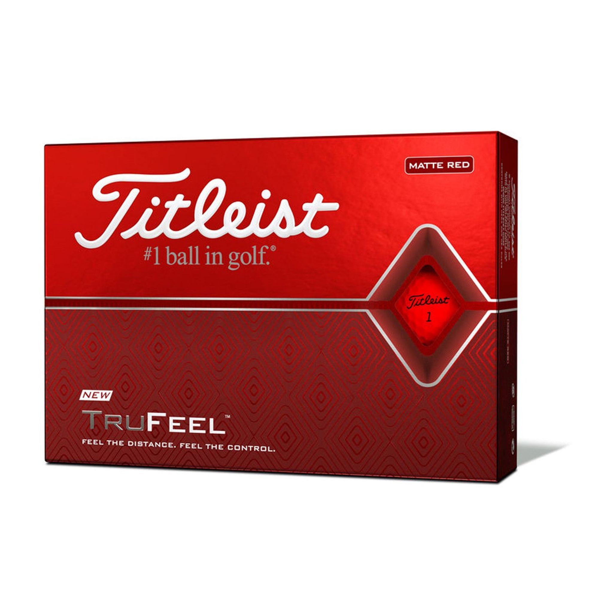 Titleist TruFeel (19) [12 míčků] Červená