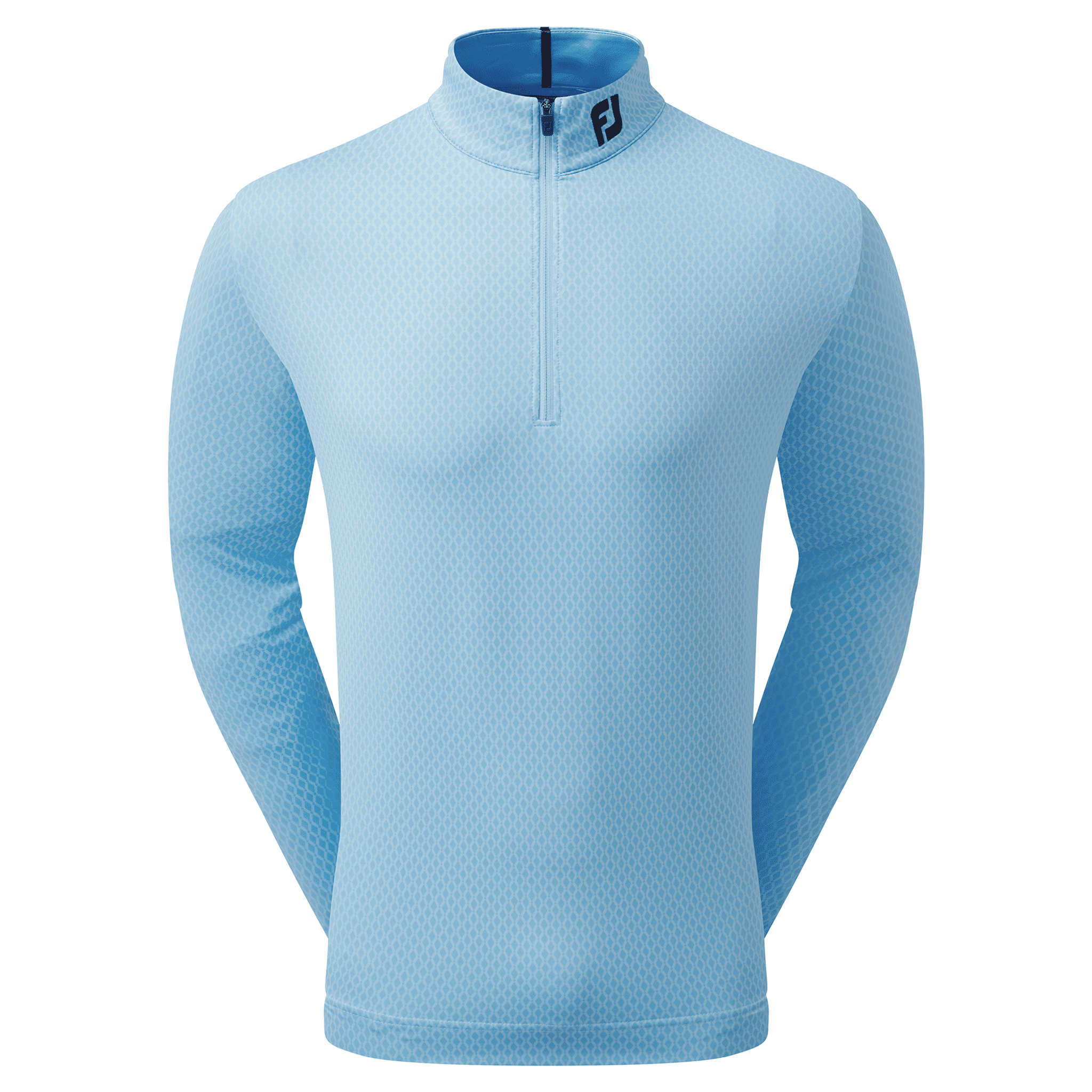 Footjoy Tonal Print Knit Chill-Out Pullover pro muže