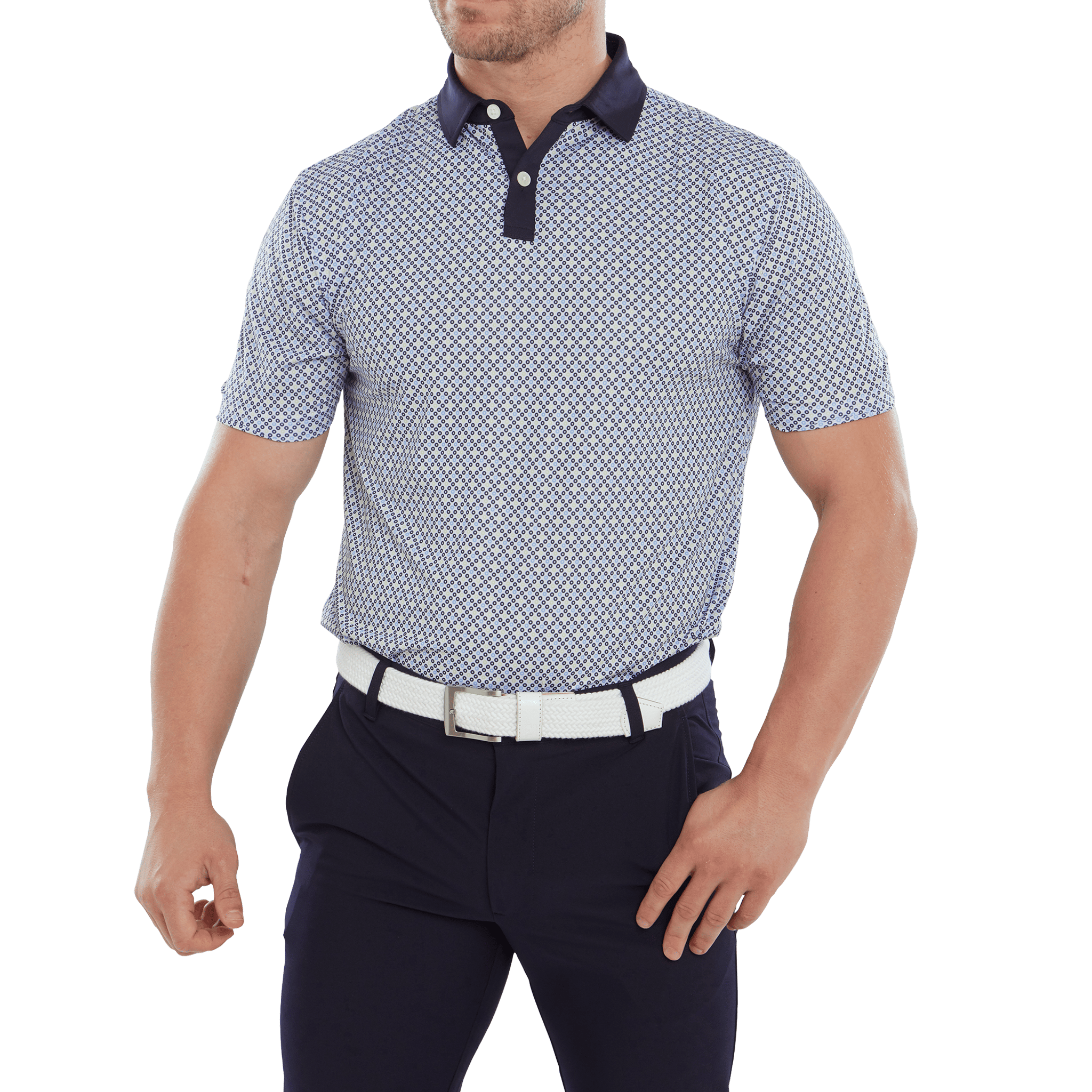 Footjoy Circle Print Poloshirt pro muže