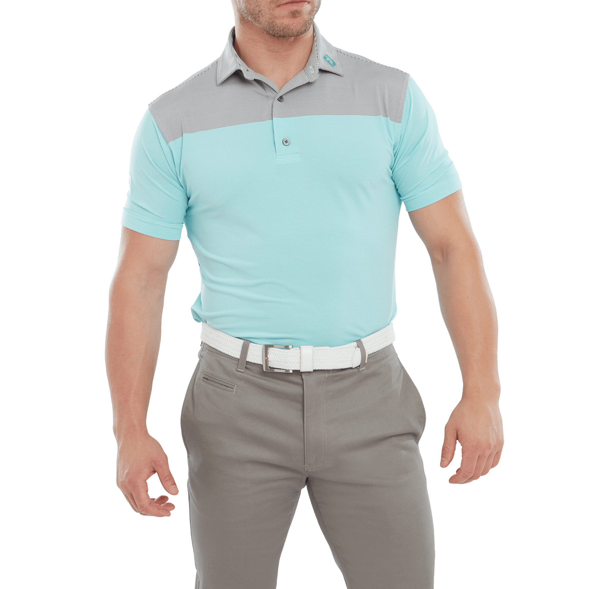 Footjoy End-on-End Block Poloshirt pro muže