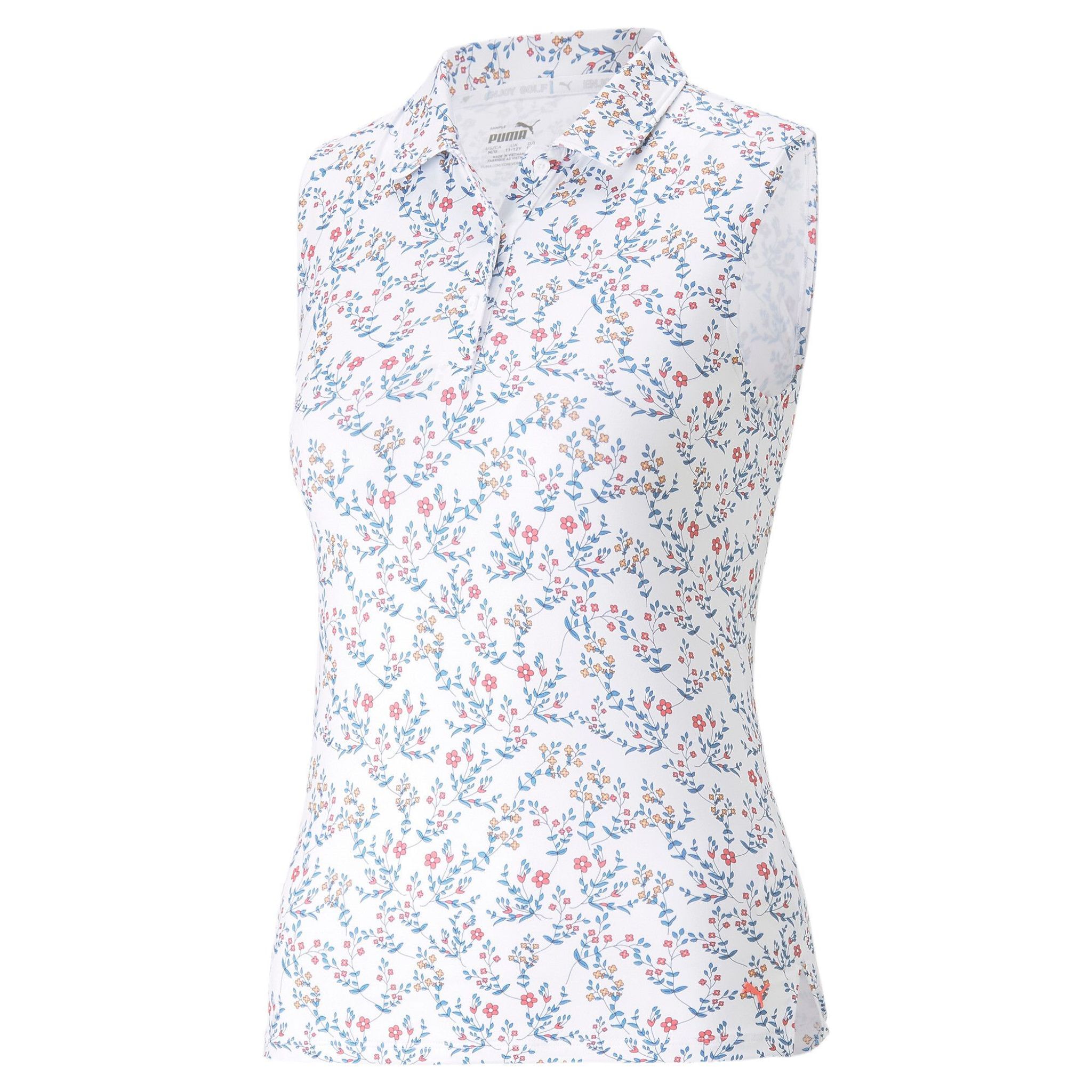 Puma Girls Mattr Micro Floral Poloshirt pro dámy