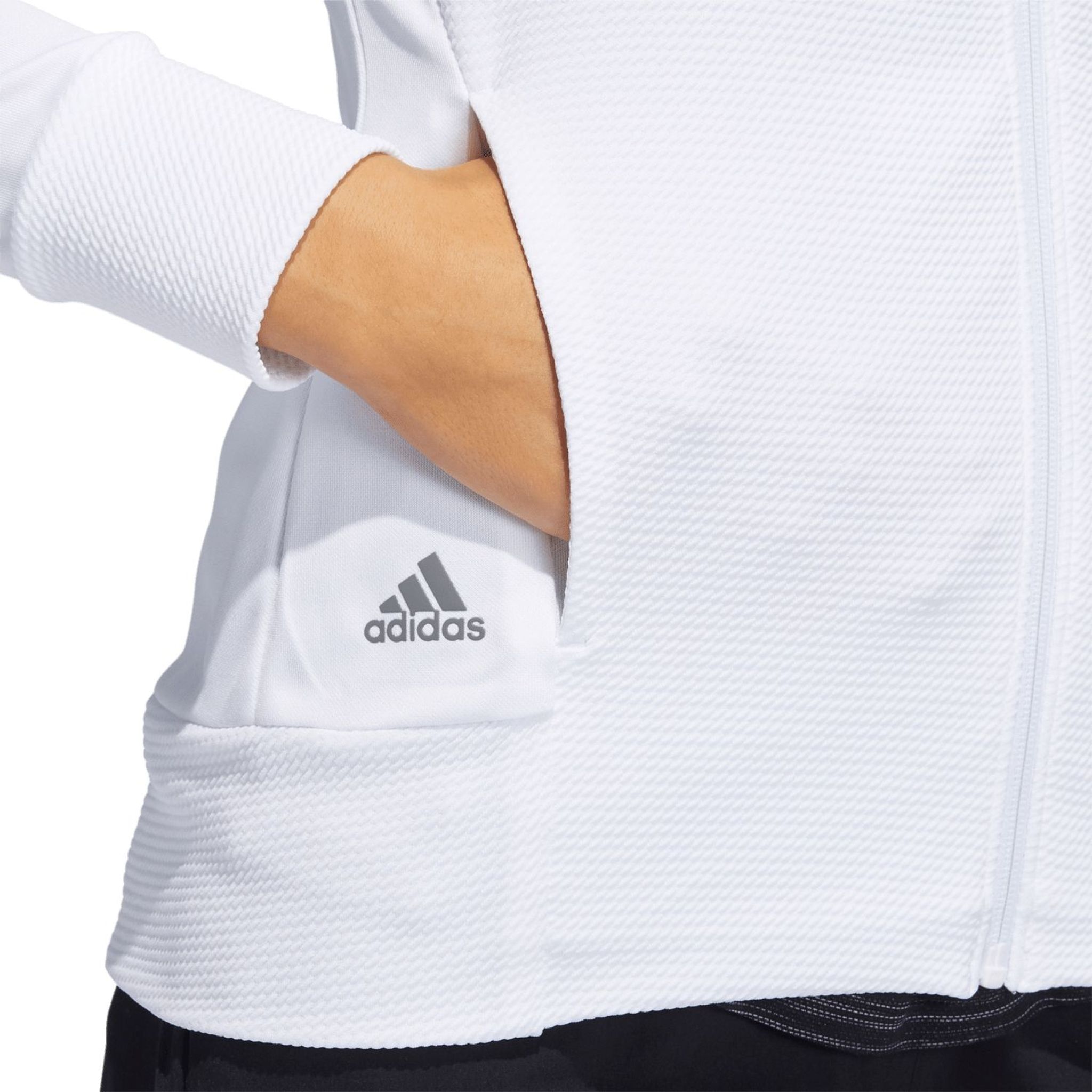 Adidas Textured Full-Zip Dámská bunda