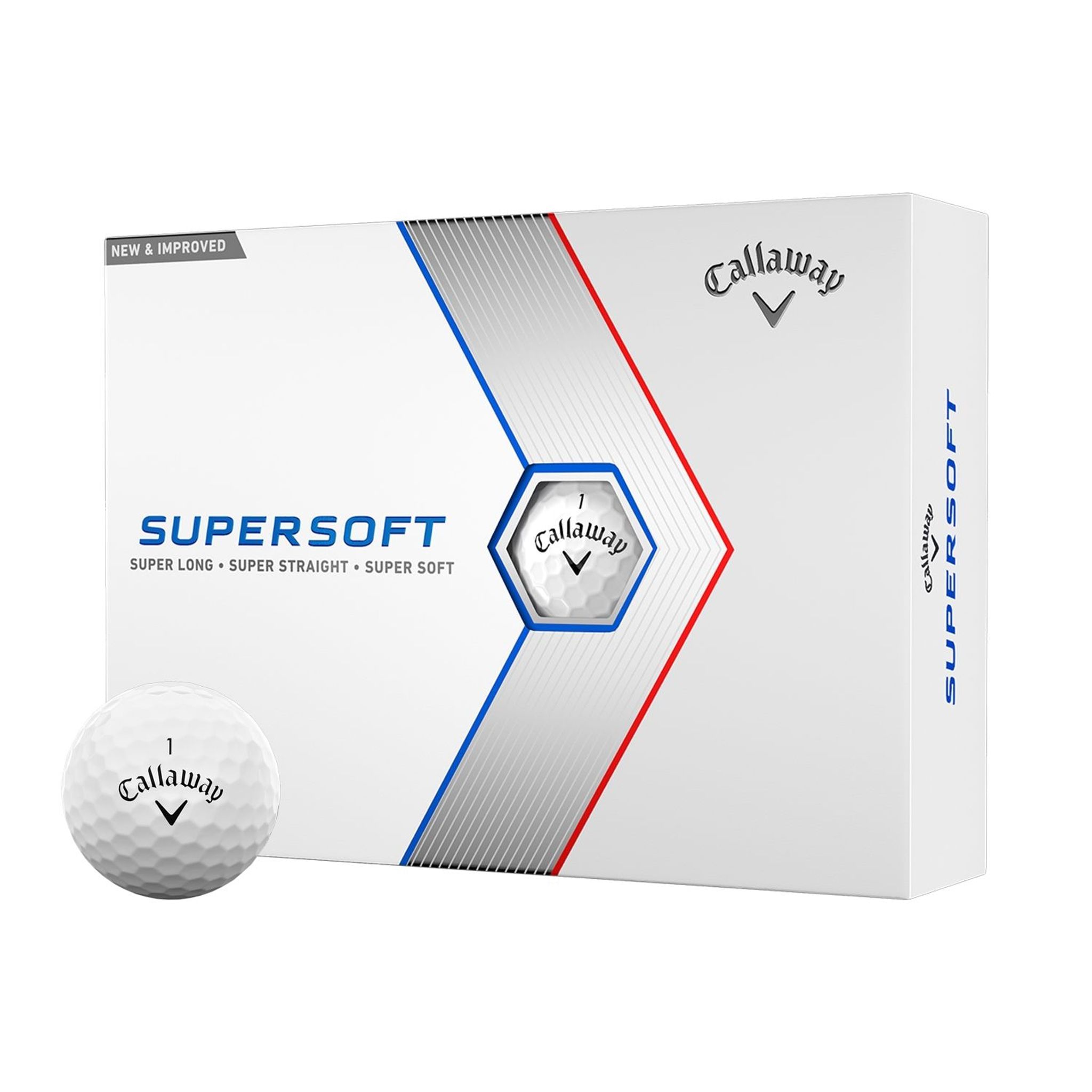 Callaway Supersoft golfové míčky (2023)