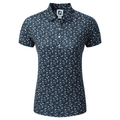 Footjoy Floral Print Poloshirt pro dámy