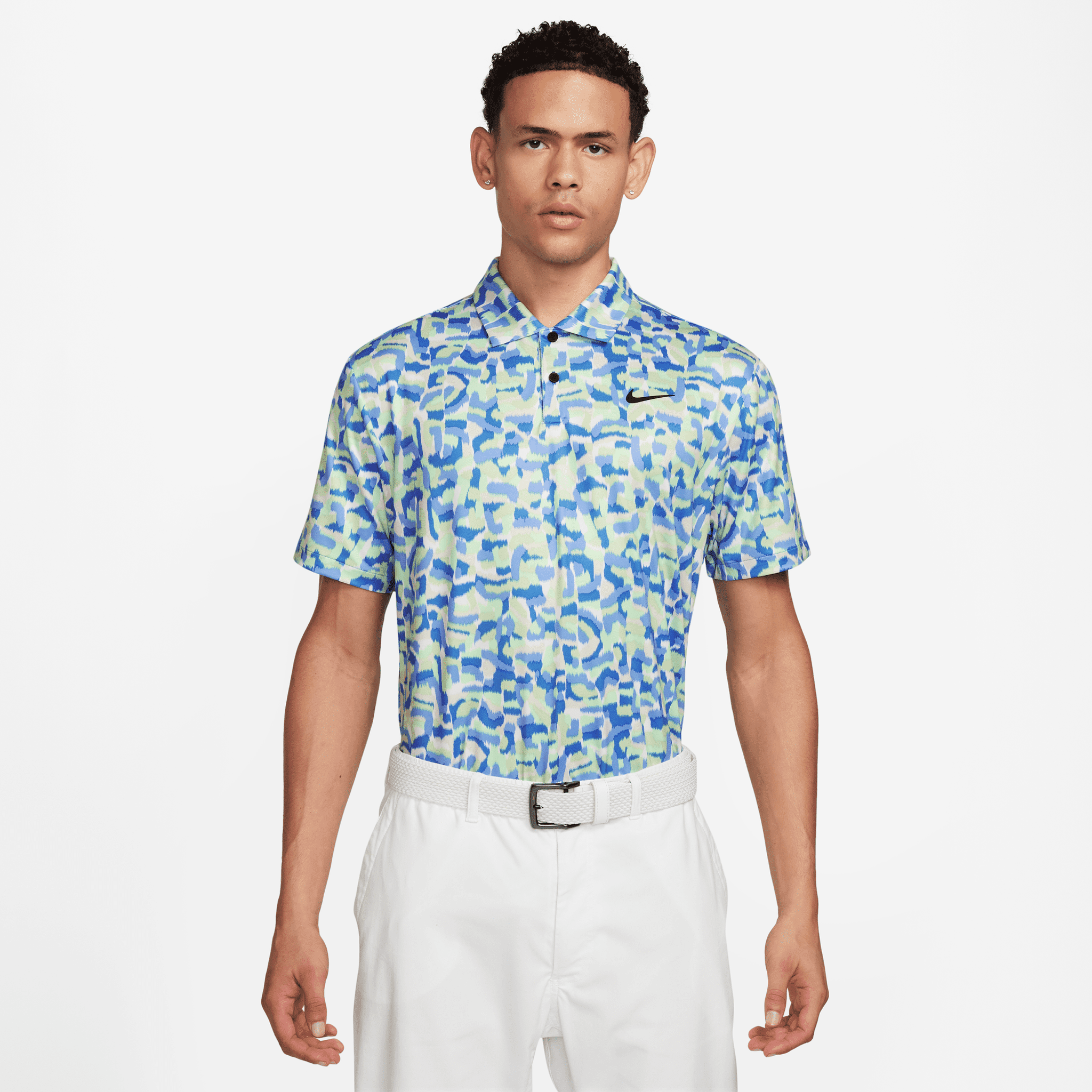 Nike Dri-Fit Tour Confetti Print Polo pánské