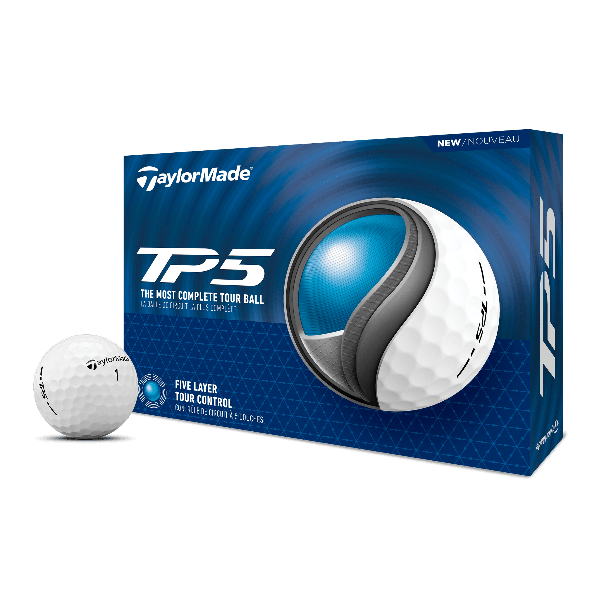 TaylorMade TP5 golfové míčky