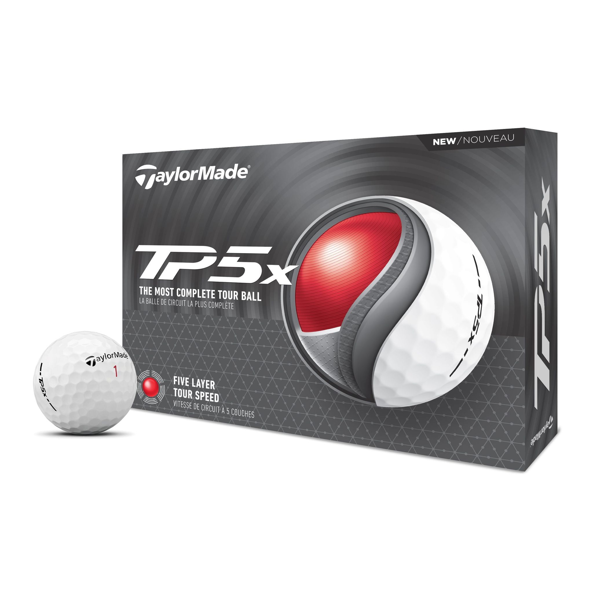 TaylorMade TP5x golfové míčky