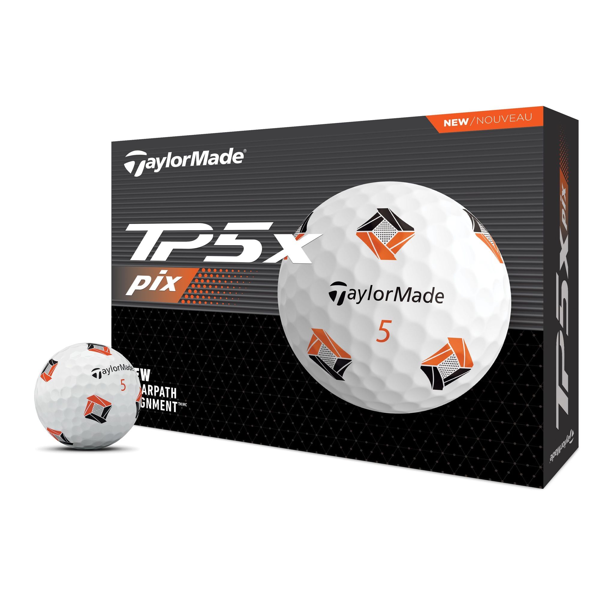 TaylorMade TP5x pix 3.0 golfové míče