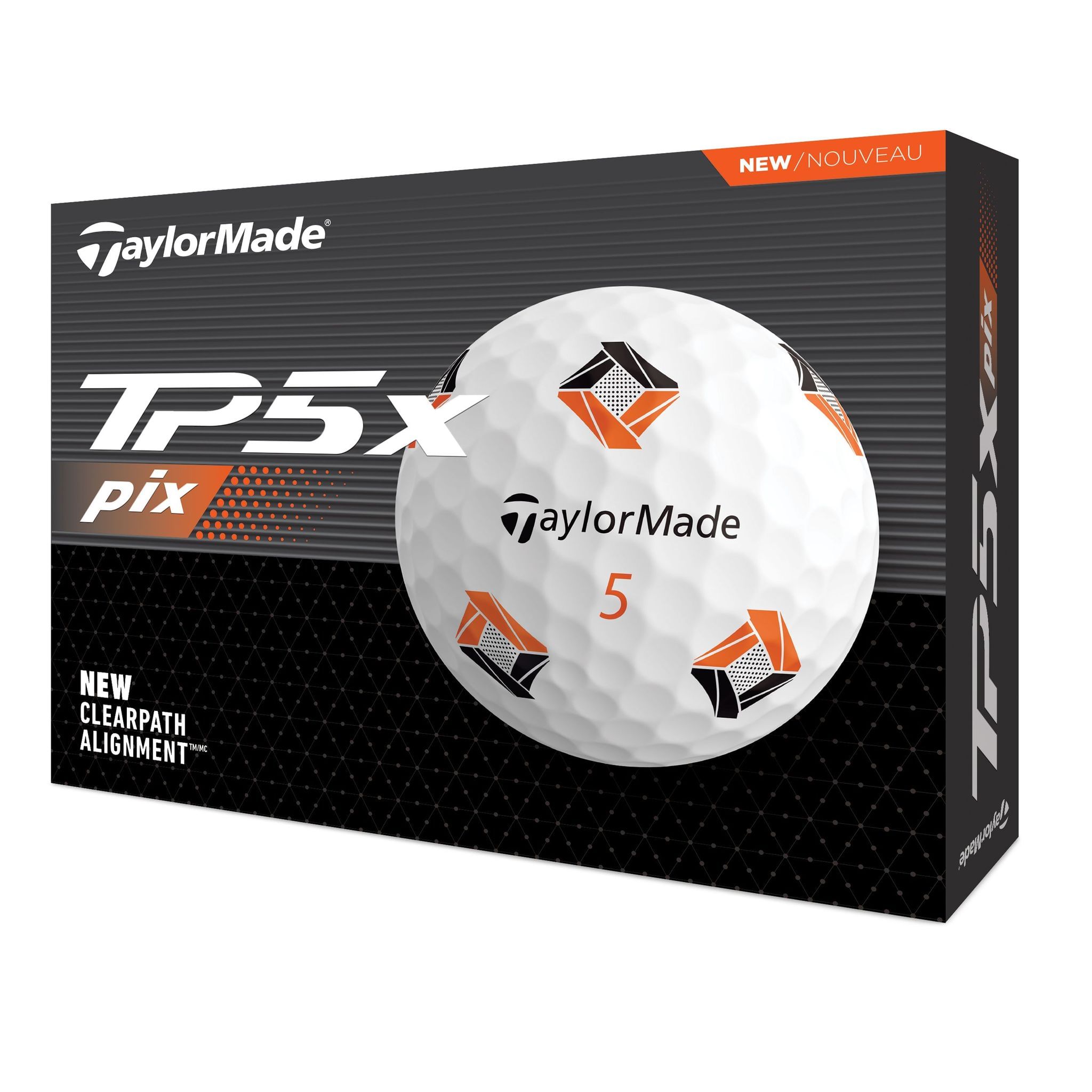 TaylorMade TP5x pix 3.0 golfové míče