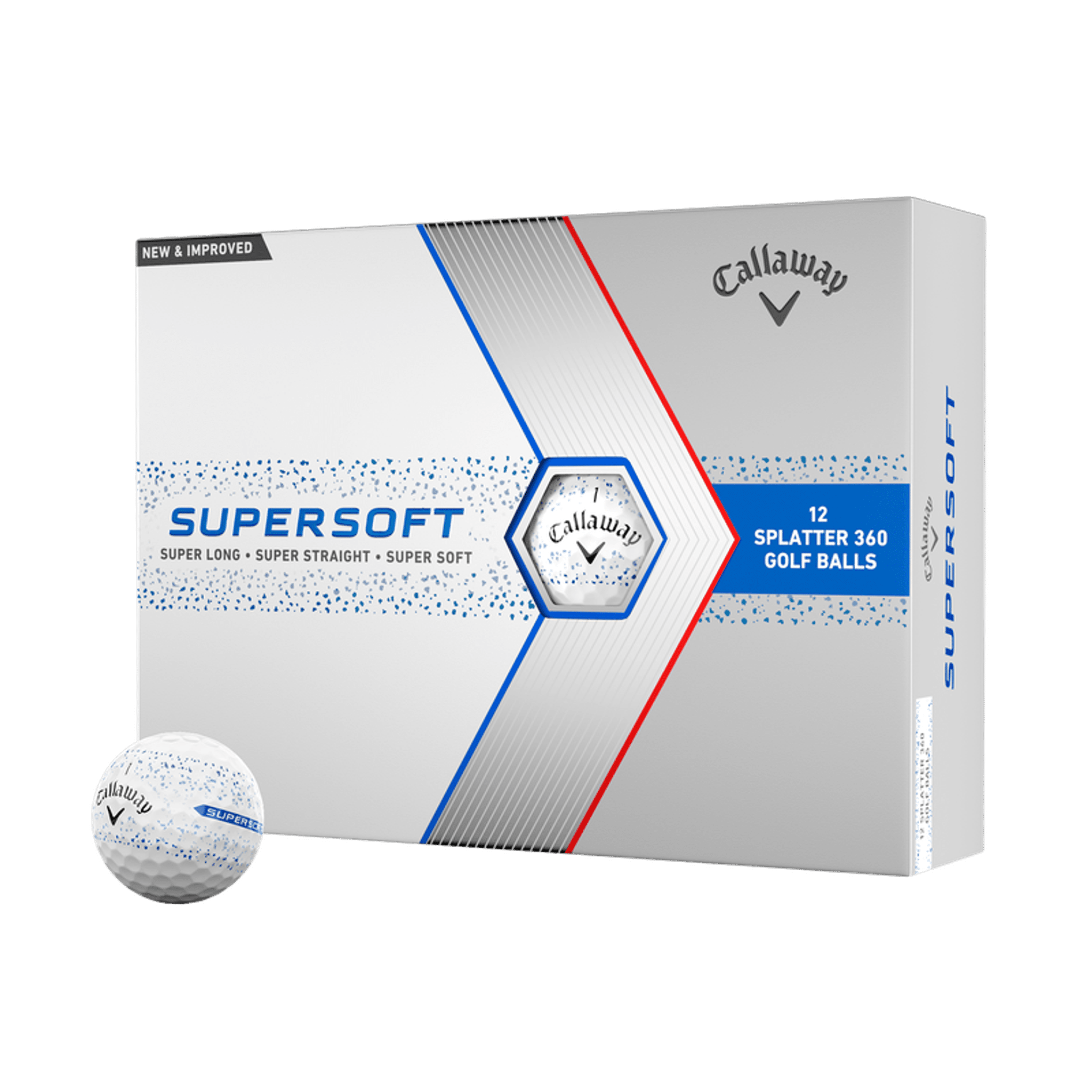 Callaway Supersoft golfové míčky (2023)