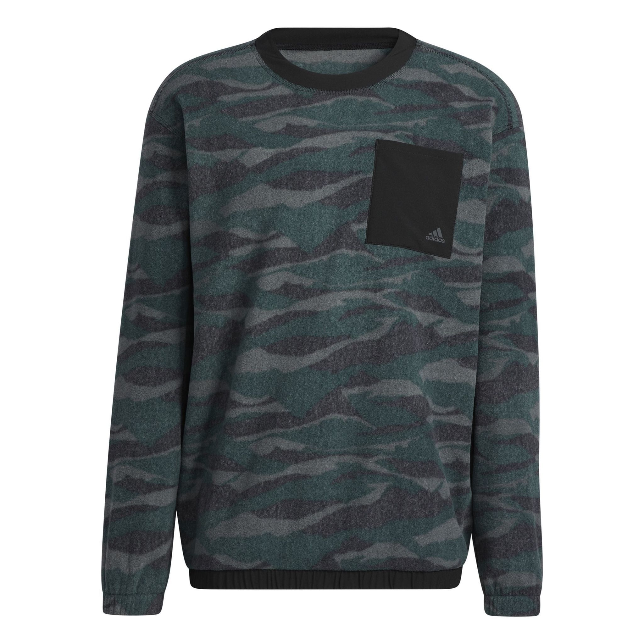 Adidas Txt Print Crew Pullover Pánský