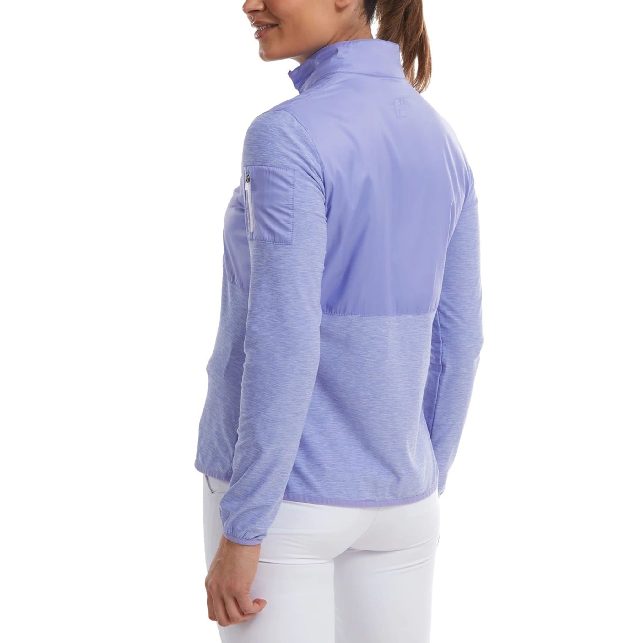 Footjoy Full-Zip Space Dye Midlayer Damen