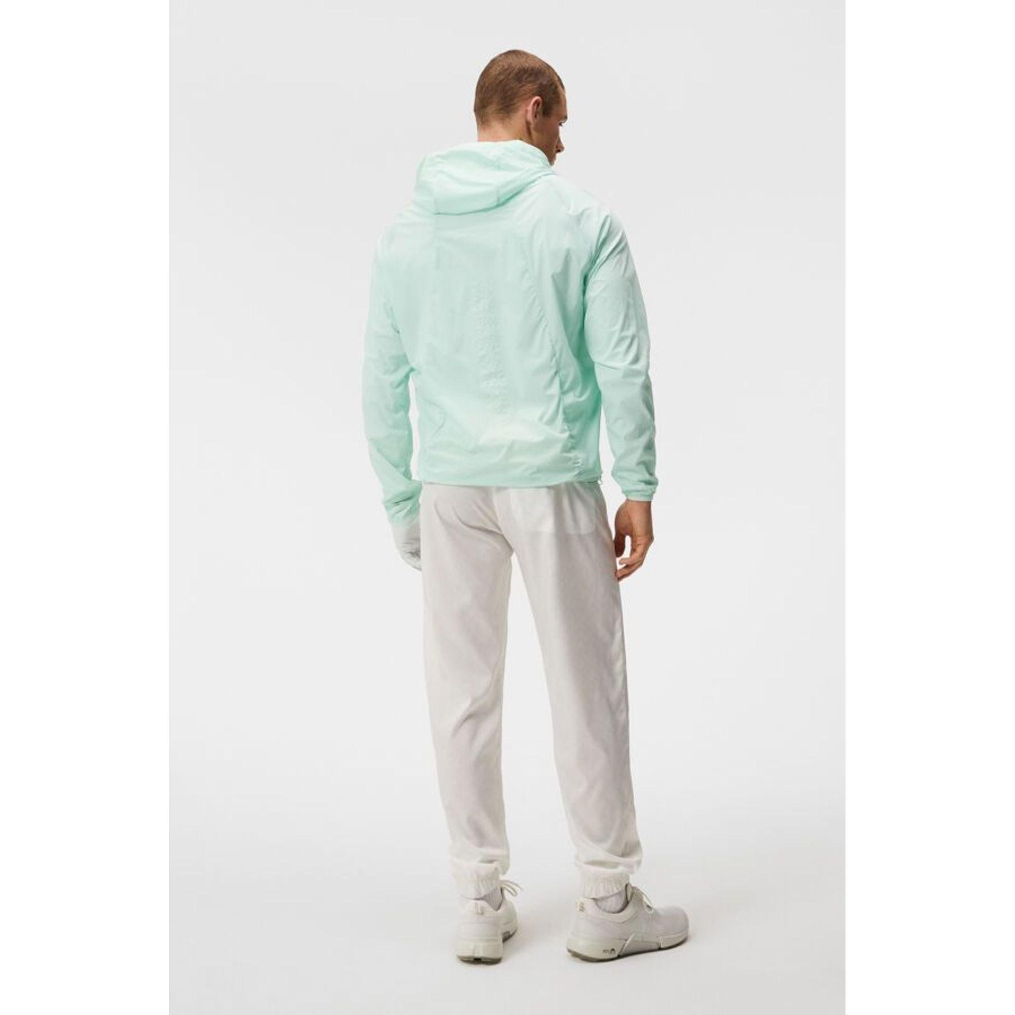 J. Lindeberg Arron Stretch Wind Hoodie Pánský Honeydew Pánský