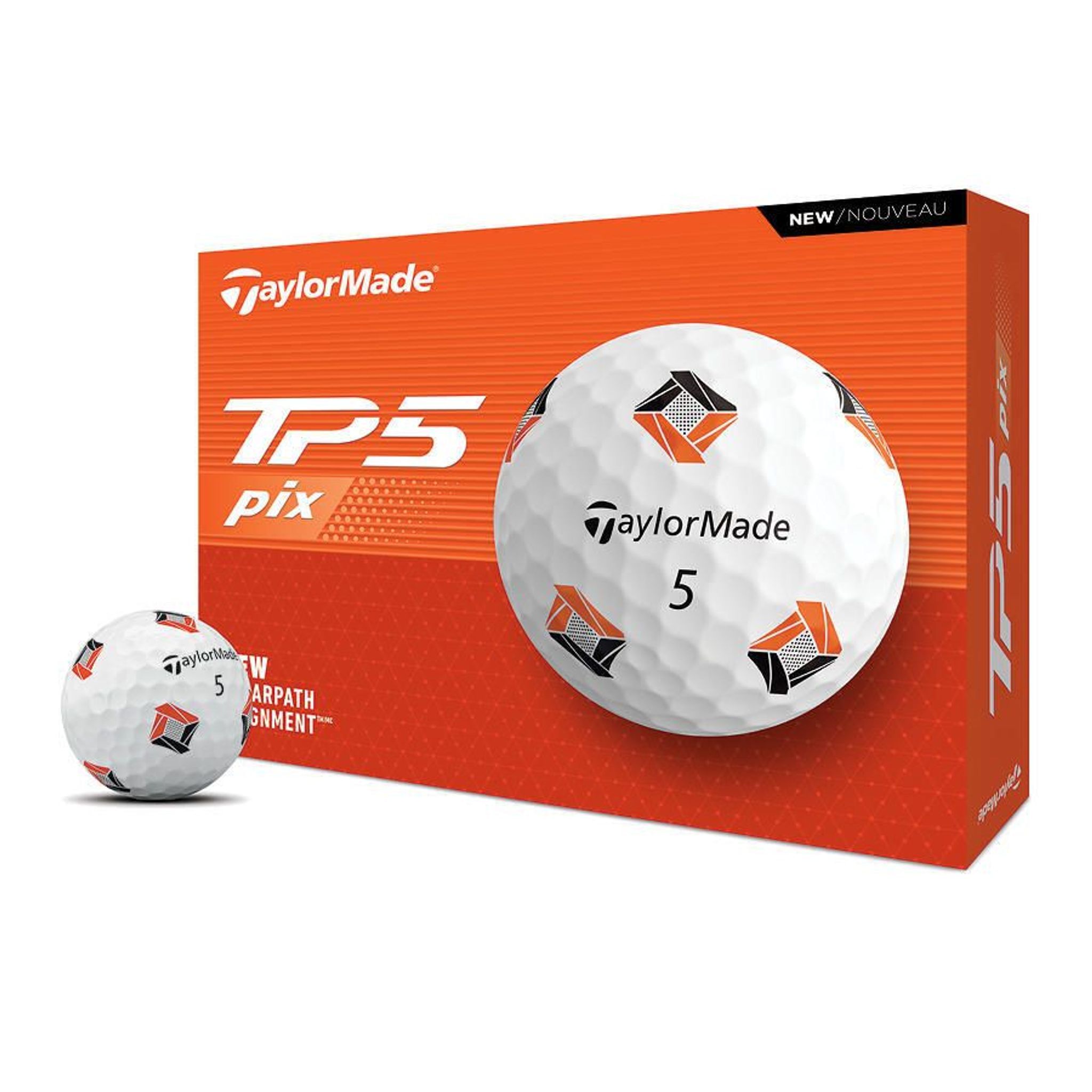 TaylorMade TP5 pix 3.0 golfové míčky