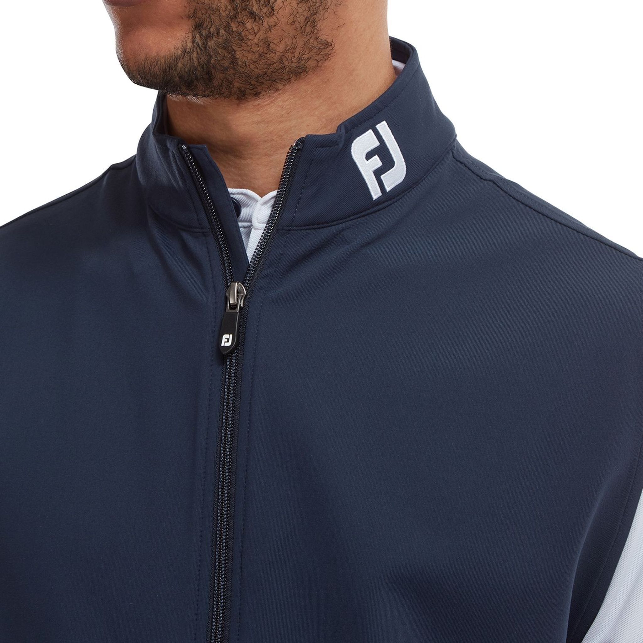 Footjoy Full Zip Knit Vesta Pánská