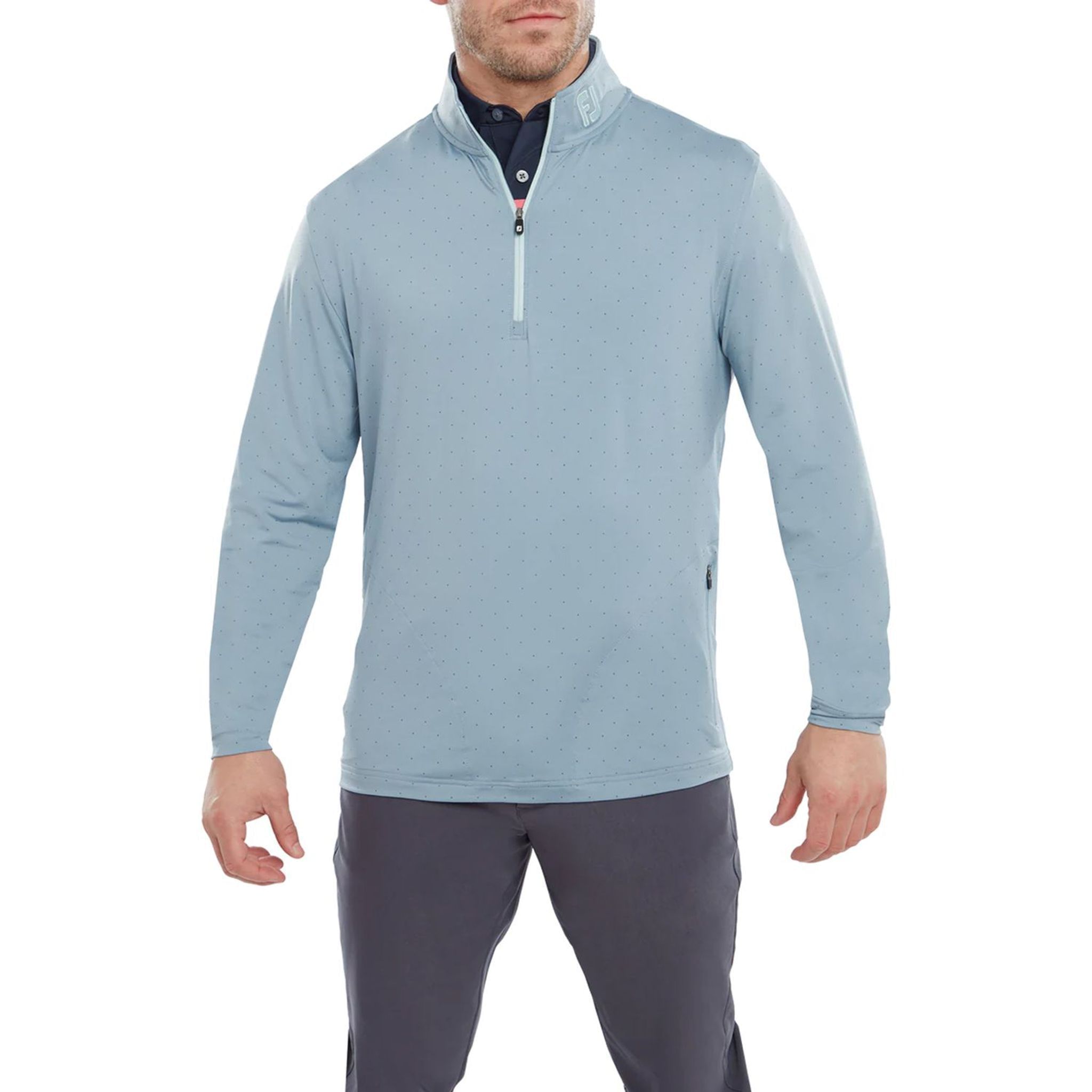 Footjoy Pin Dot Print Chill-Out Midlayer Pánský