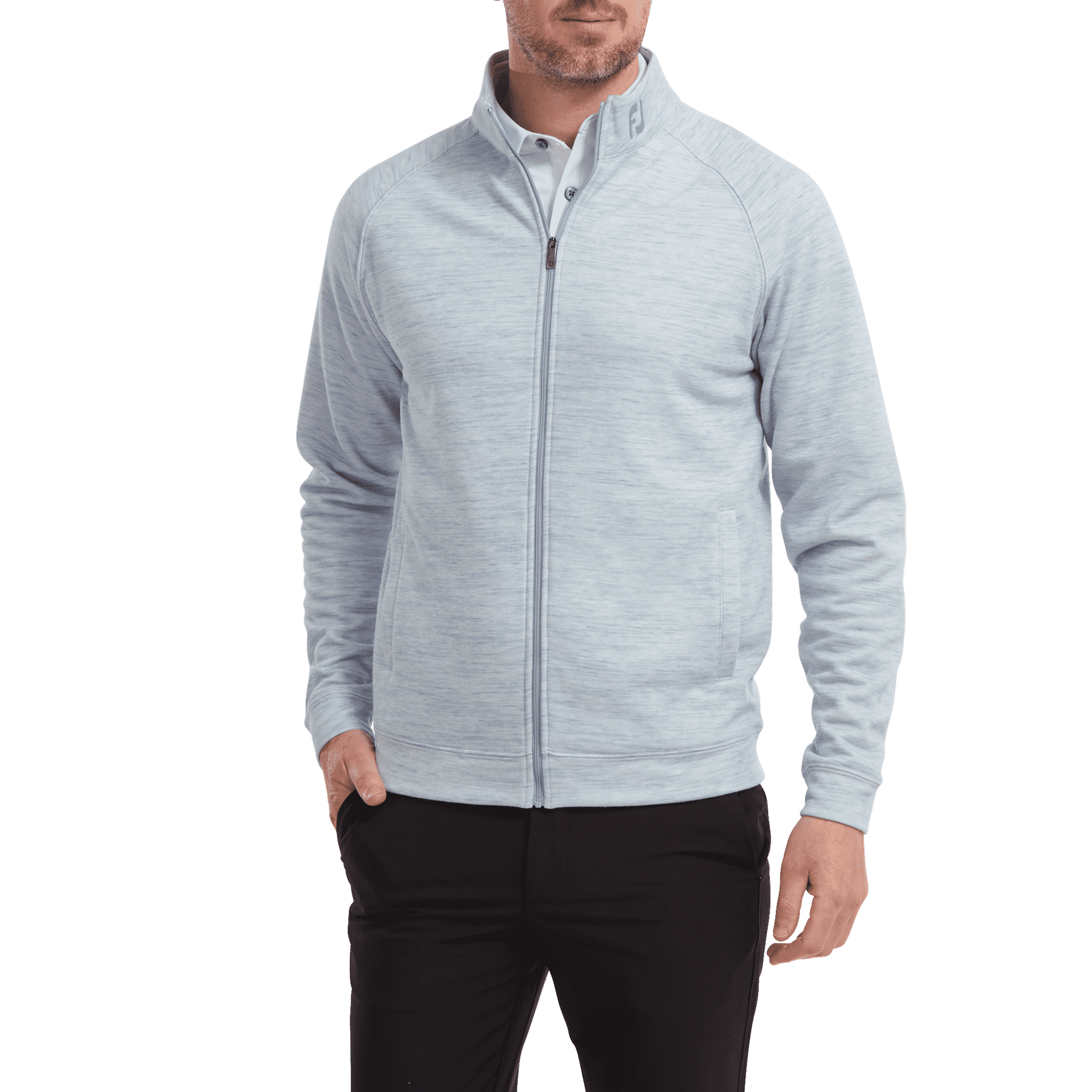 Footjoy Space Dye Full Zip Midlayer Pánský