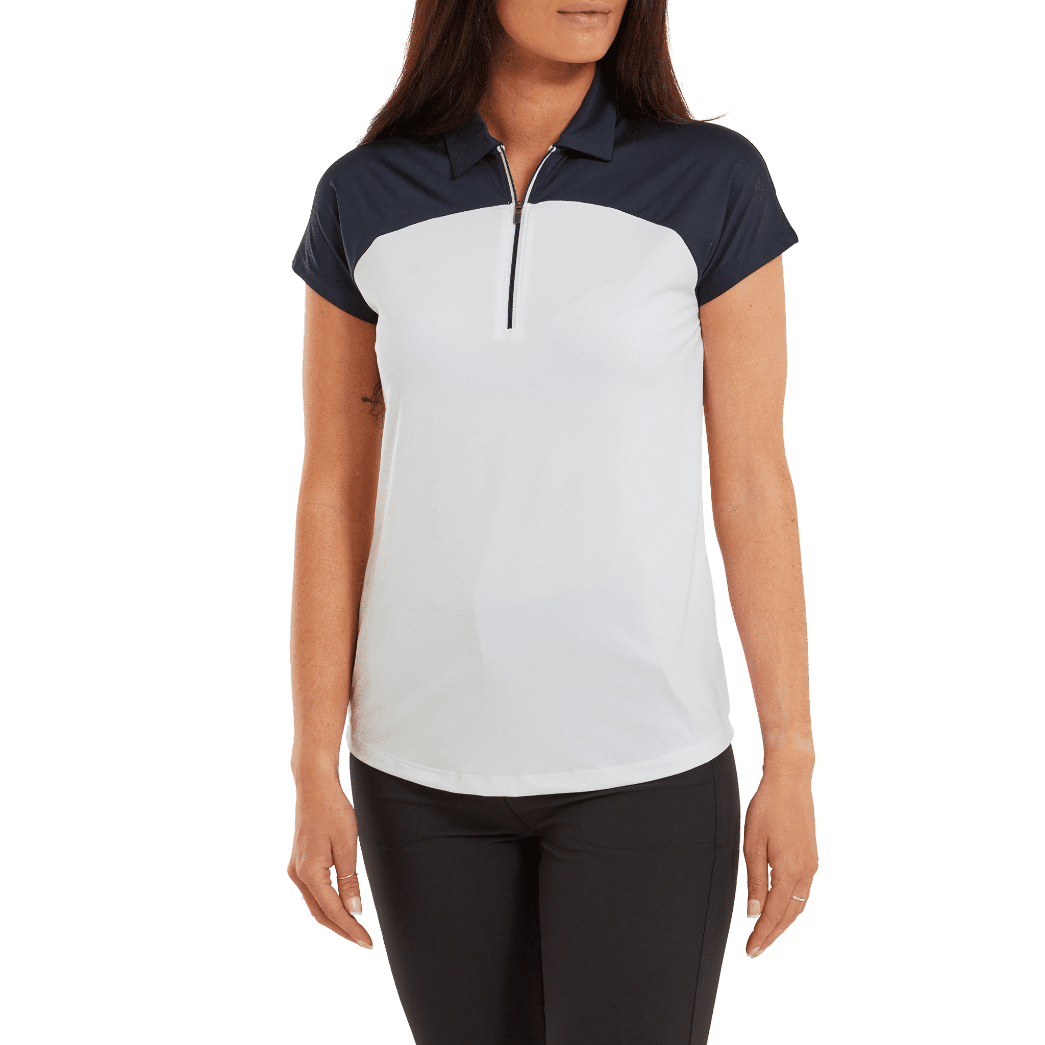 Footjoy Capsleeve Colour Block Poloshirt pro dámy