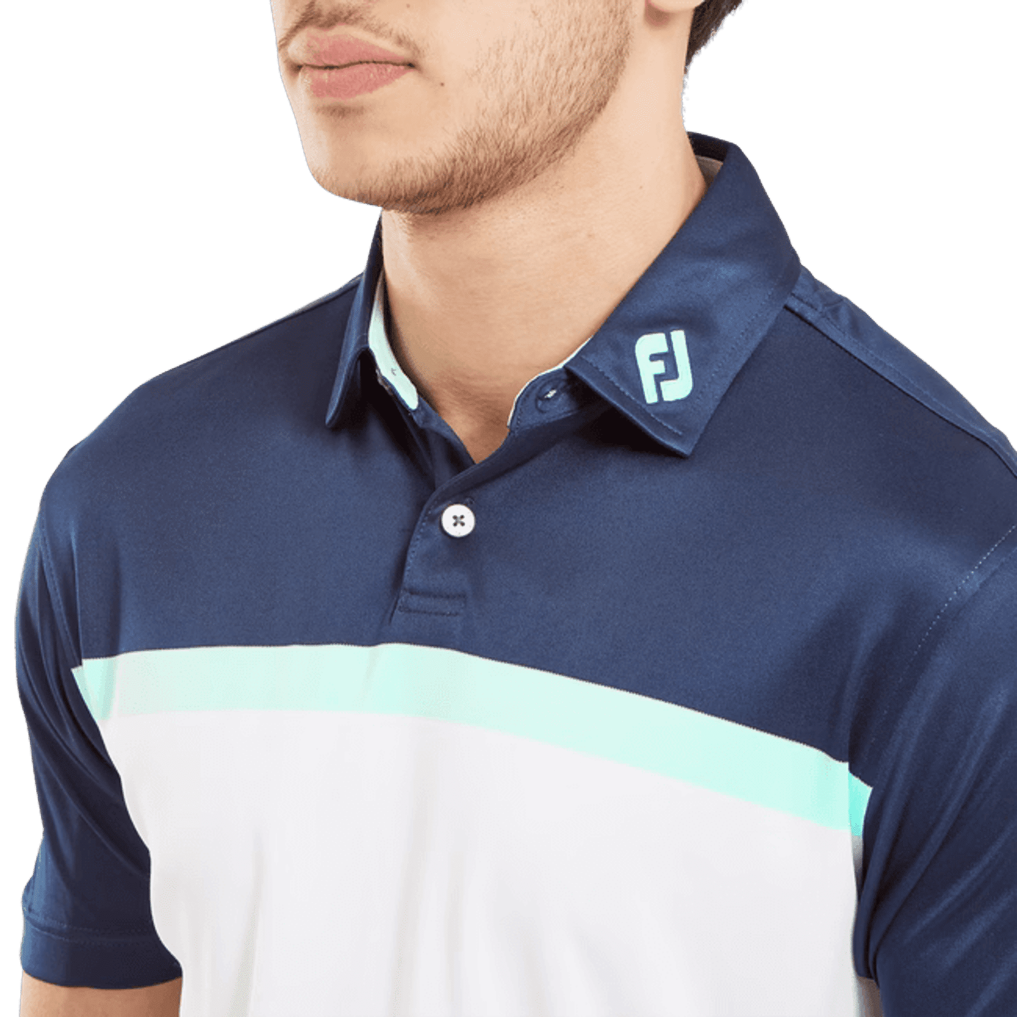 Footjoy Colour Block Lisle Polokošile Pánská