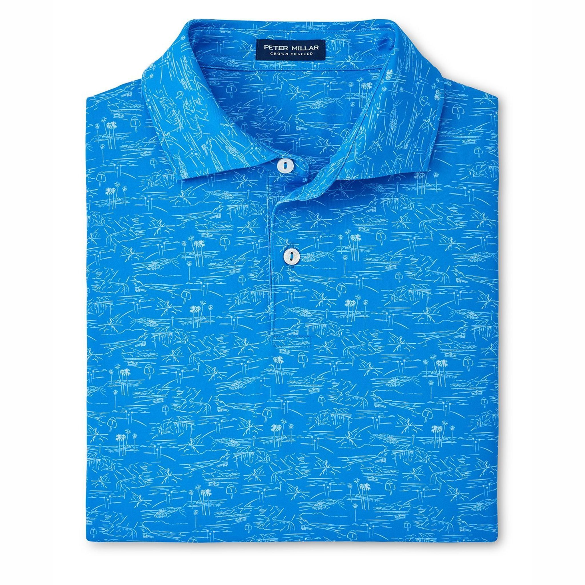 Peter Millar Pacific Performance Jersey Poloshirt pro muže