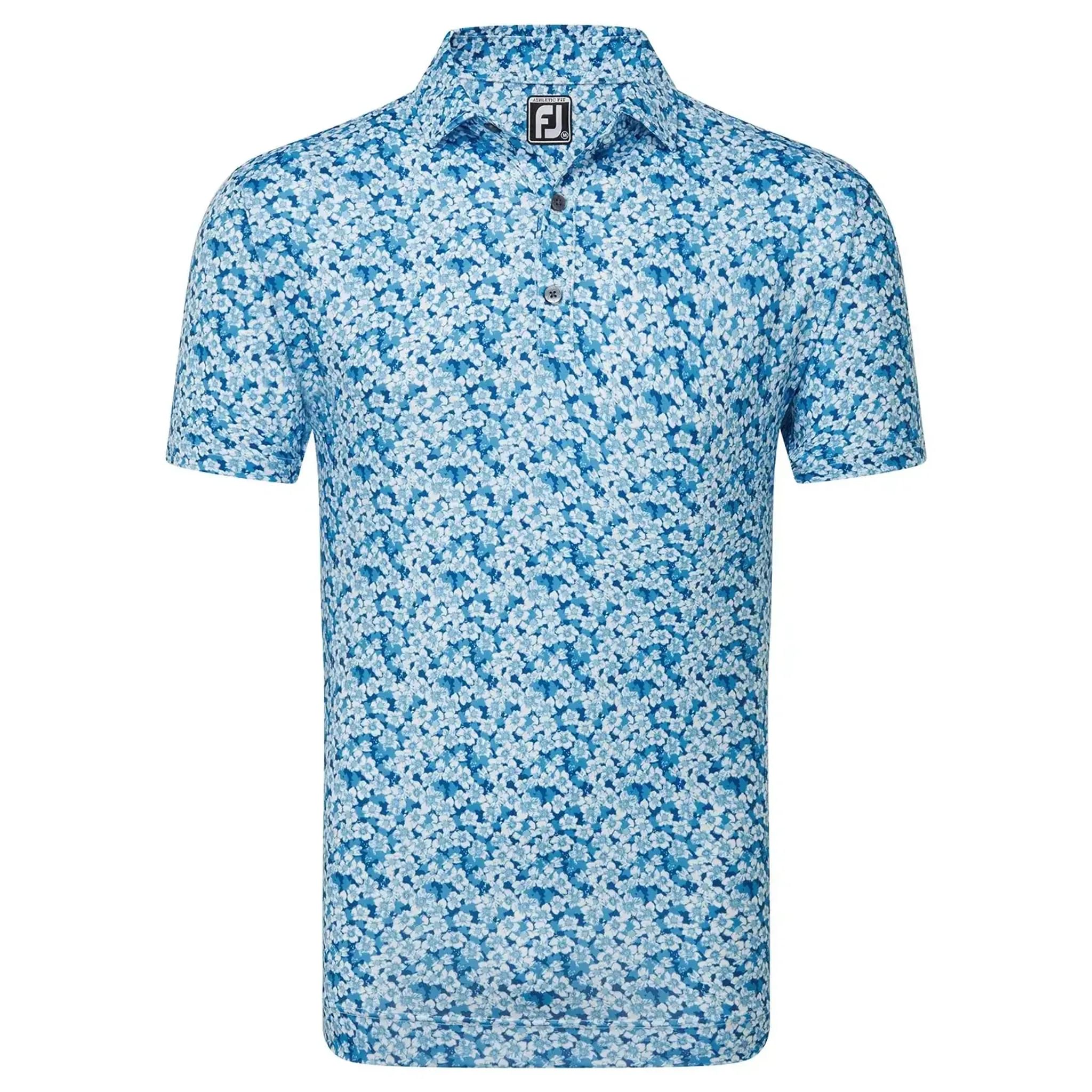 Footjoy Primrose Print Lisle Polokošile Pánská