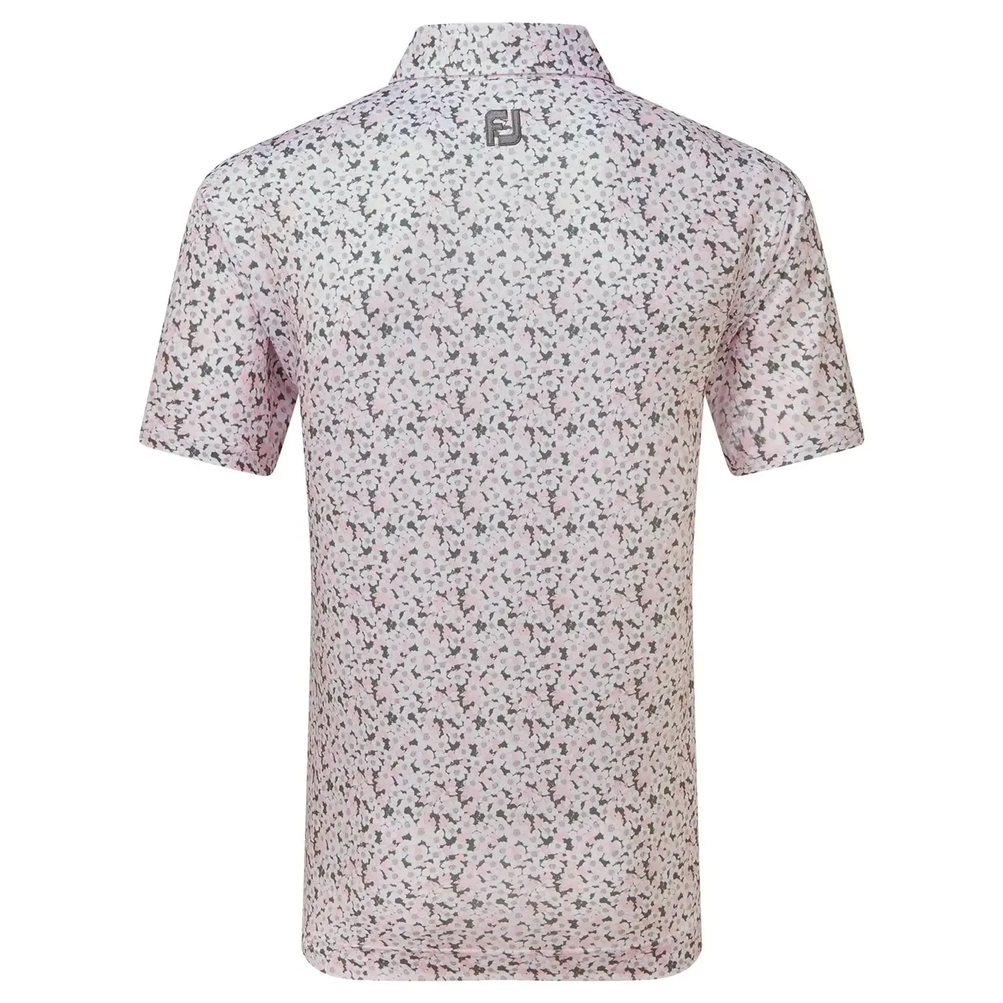 Footjoy Primrose Print Lisle Polokošile Pánská