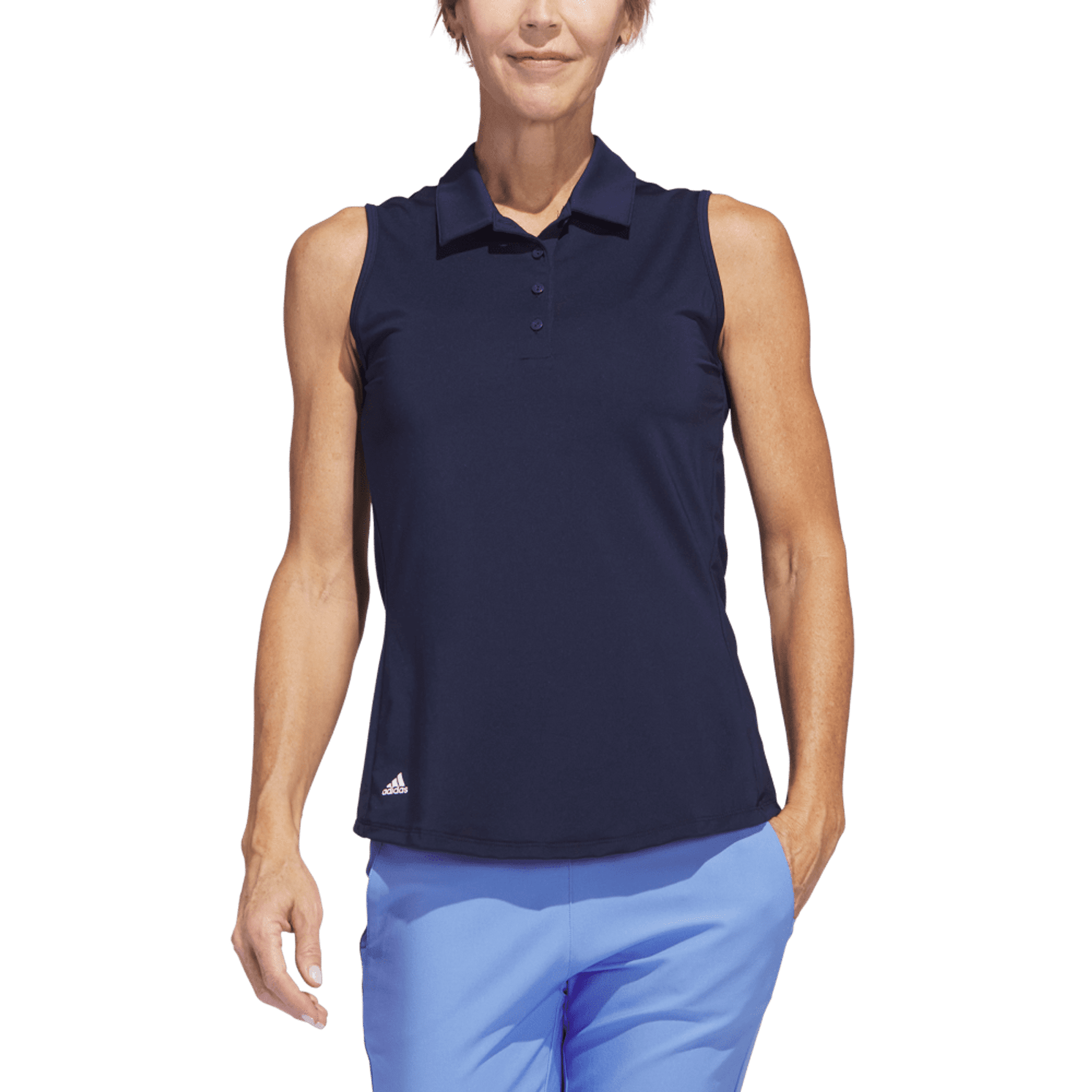 Adidas Ultimate 365 Solid Poloshirt bez rukávů dámské