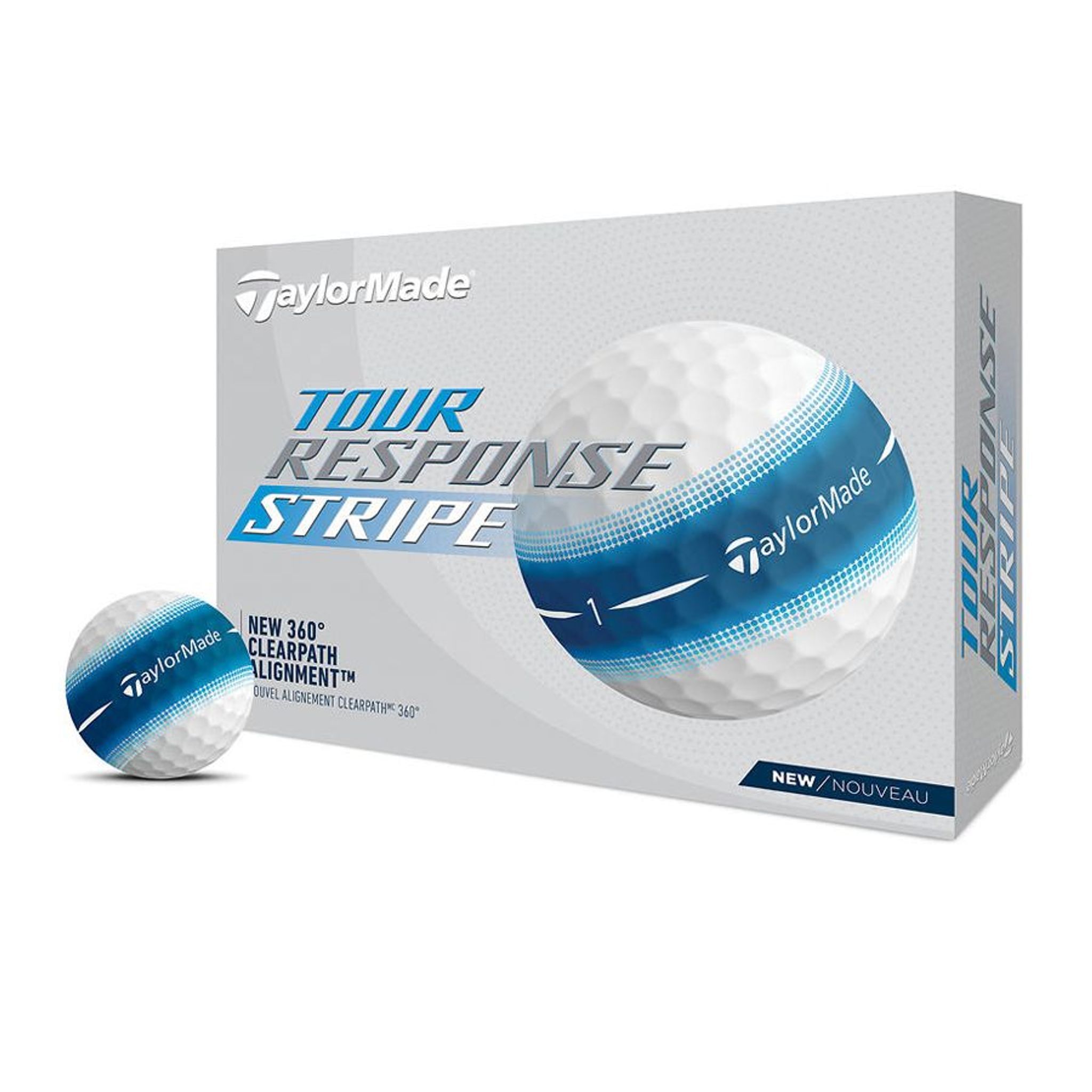 TaylorMade Tour Response Stripe golfové míče