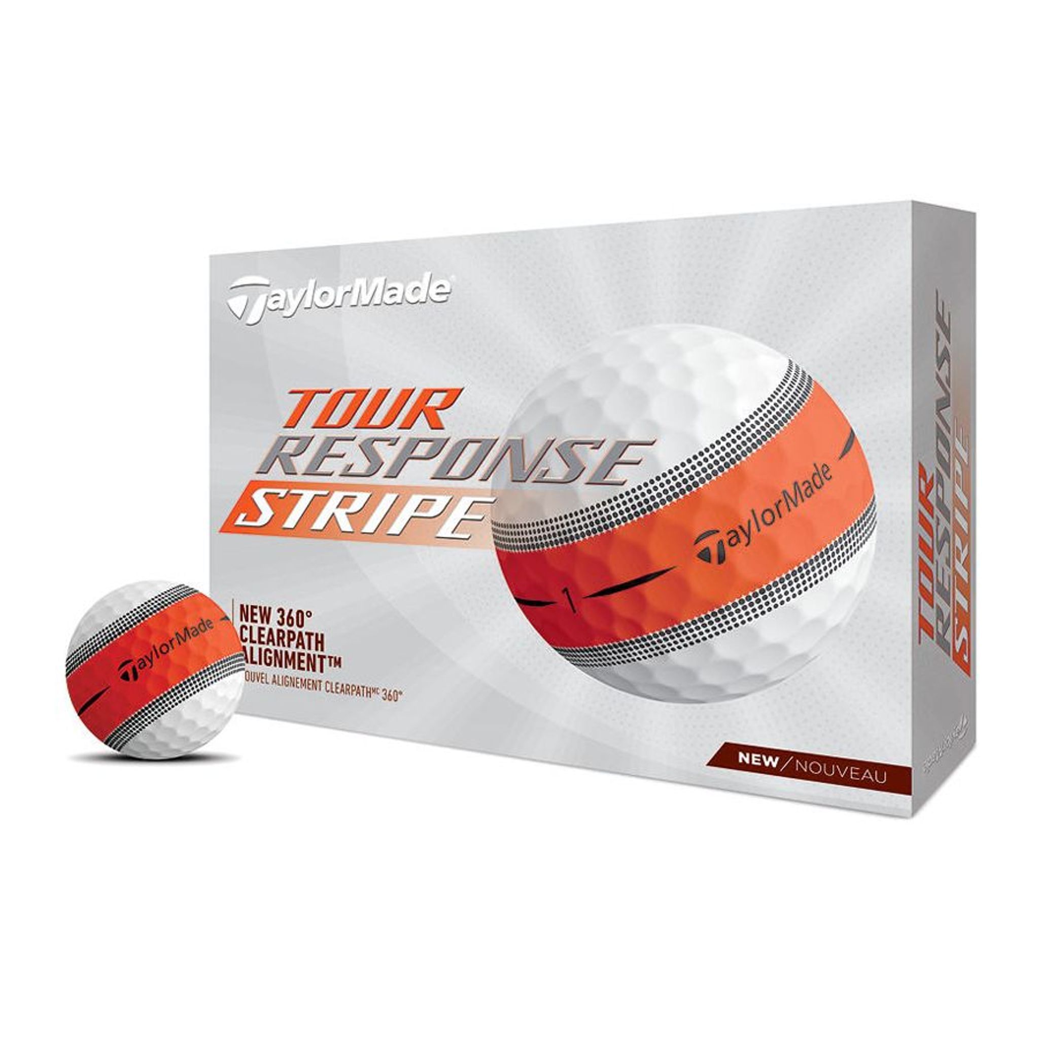 TaylorMade Tour Response Stripe golfové míče