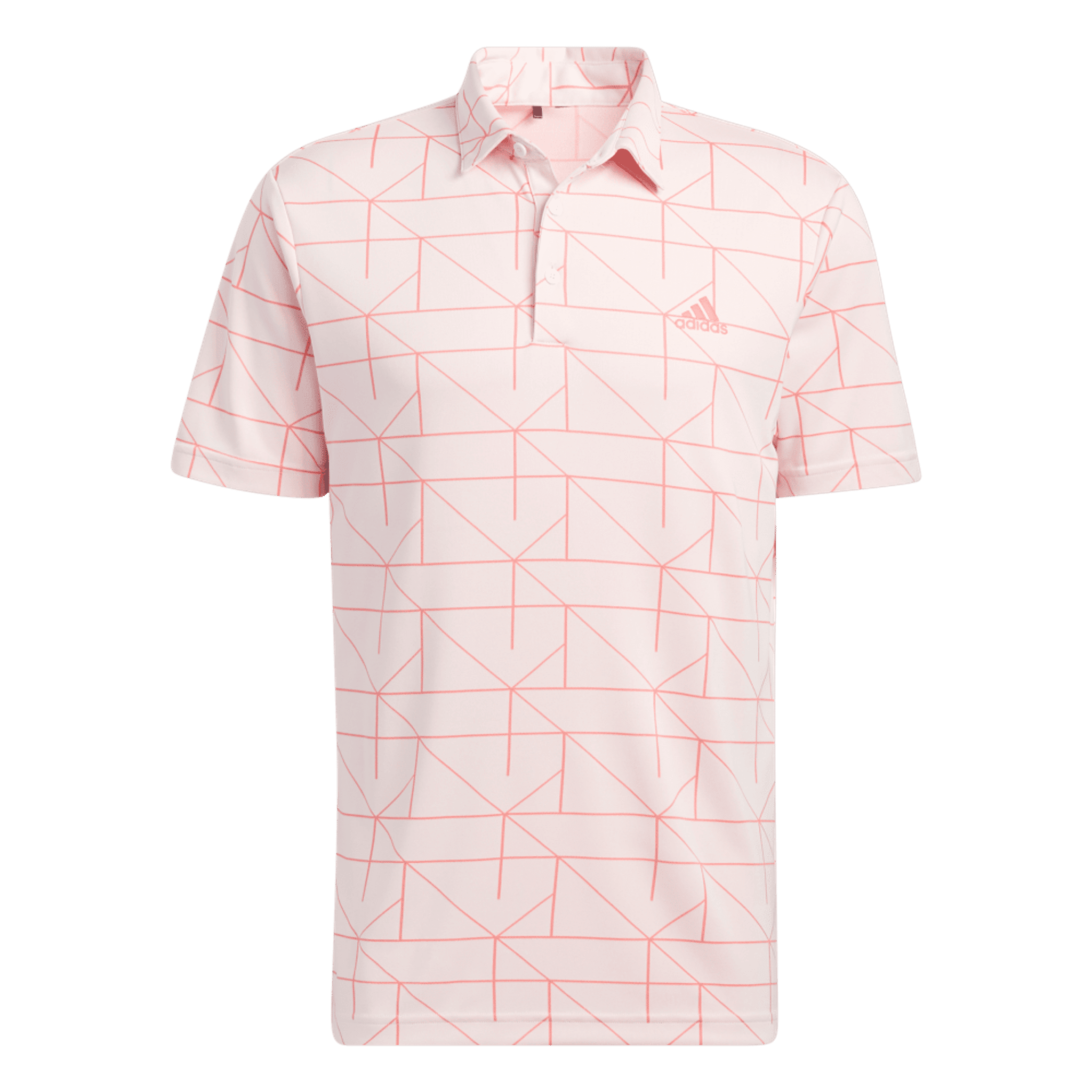 Adidas Jacquard golfové polo