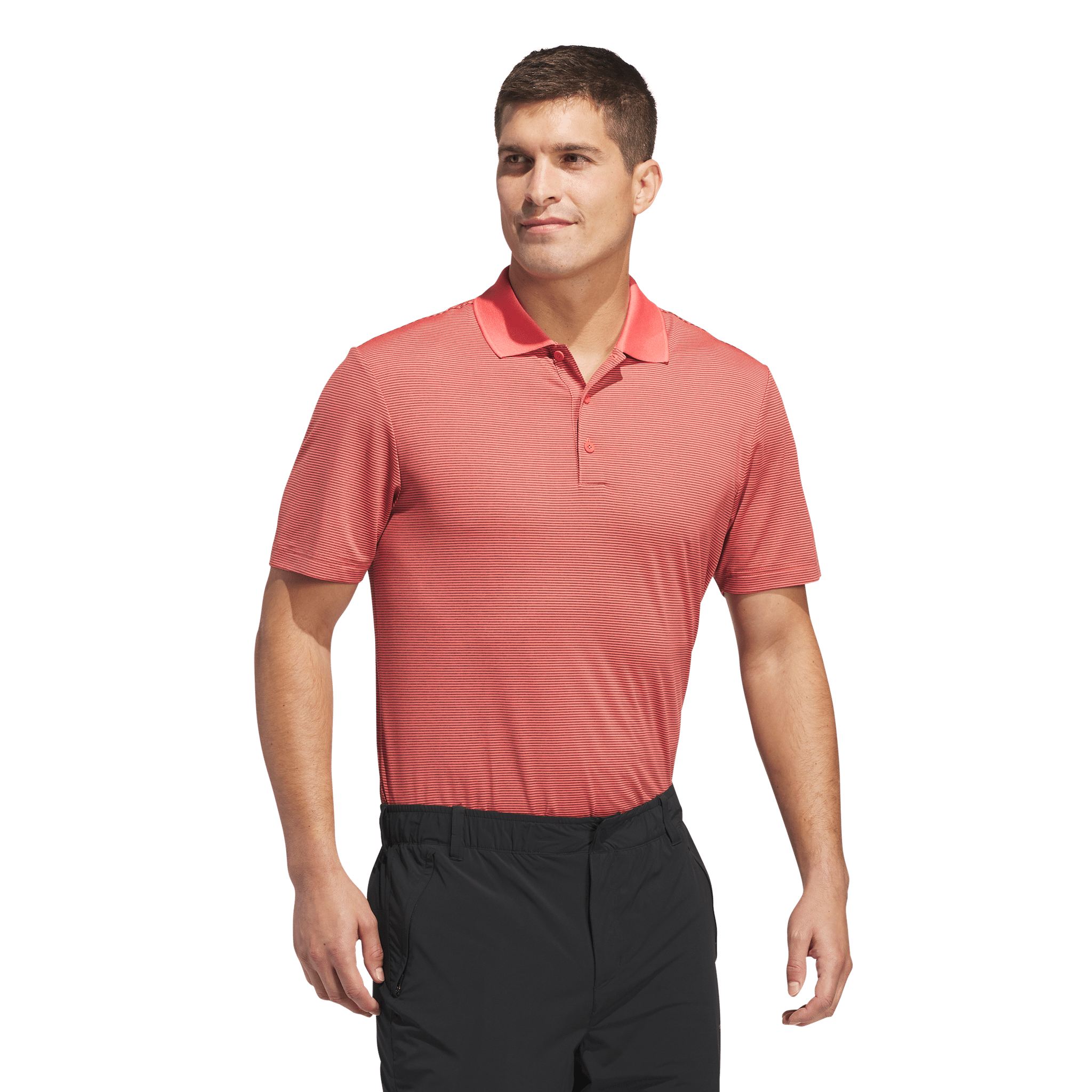 Adidas Ultimate365 Ottoman Stripe Polo Shirt Herren