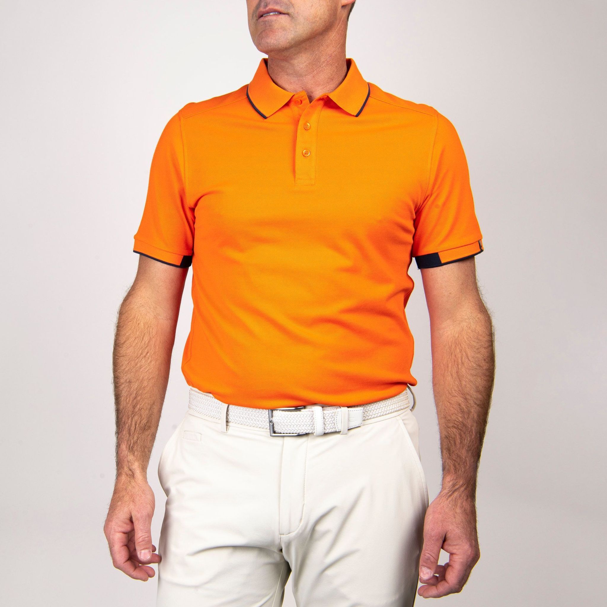 Kjus Stan S/S (Front Logo) Golfové polo