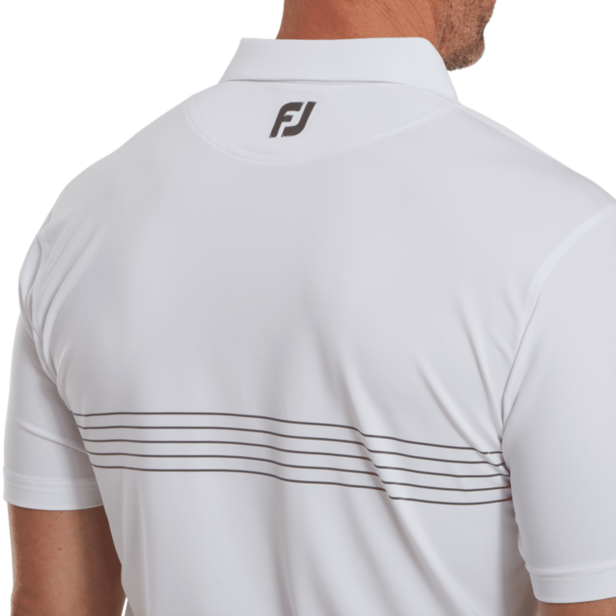 Footjoy Engineered Pinstripe Lisle Polokošile Pánská