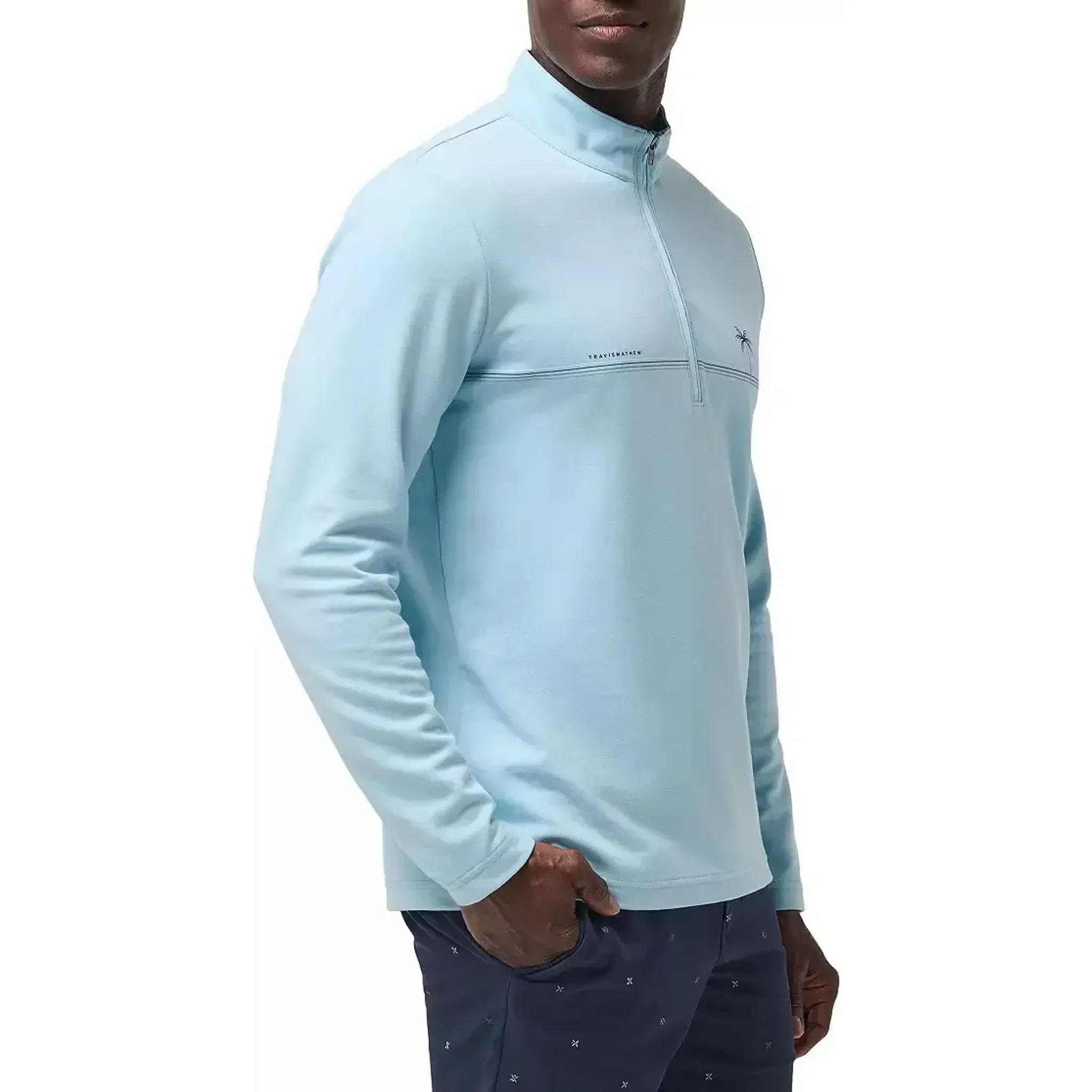 Travis Mathew Upgraded CS 1/4-Zip Pullover pro muže