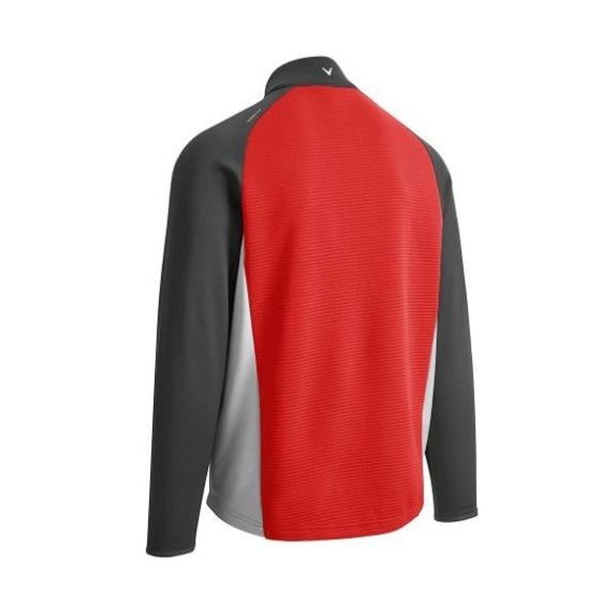 Callaway M 1/2 Zip Pullover Emea Midweight Červený Pánský