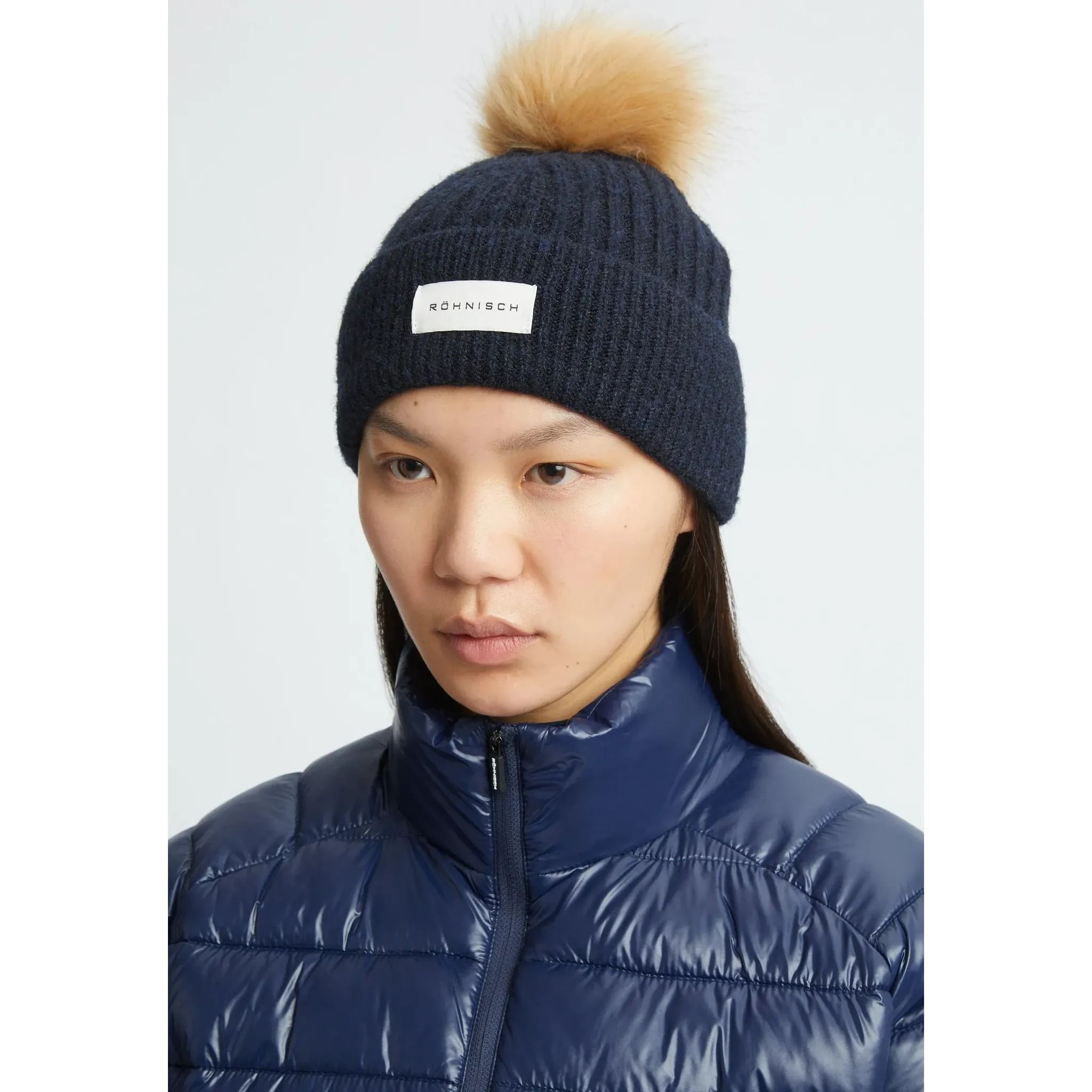 Röhnisch Pom Rib Beanie