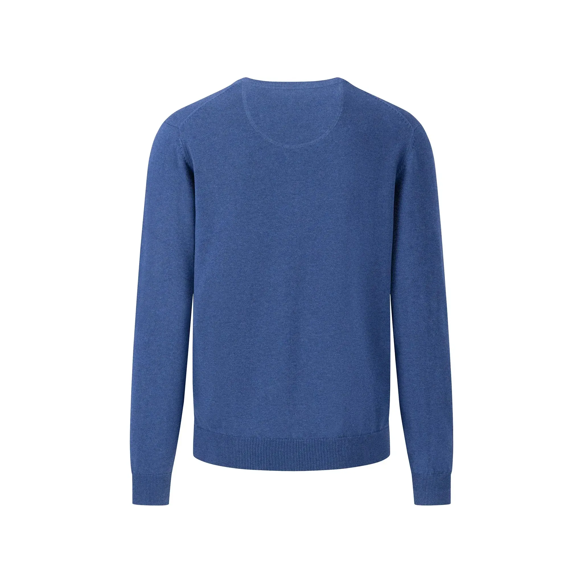 Fynch Hatton V-Neck Pullover HE / Steel / 3XL Pánský