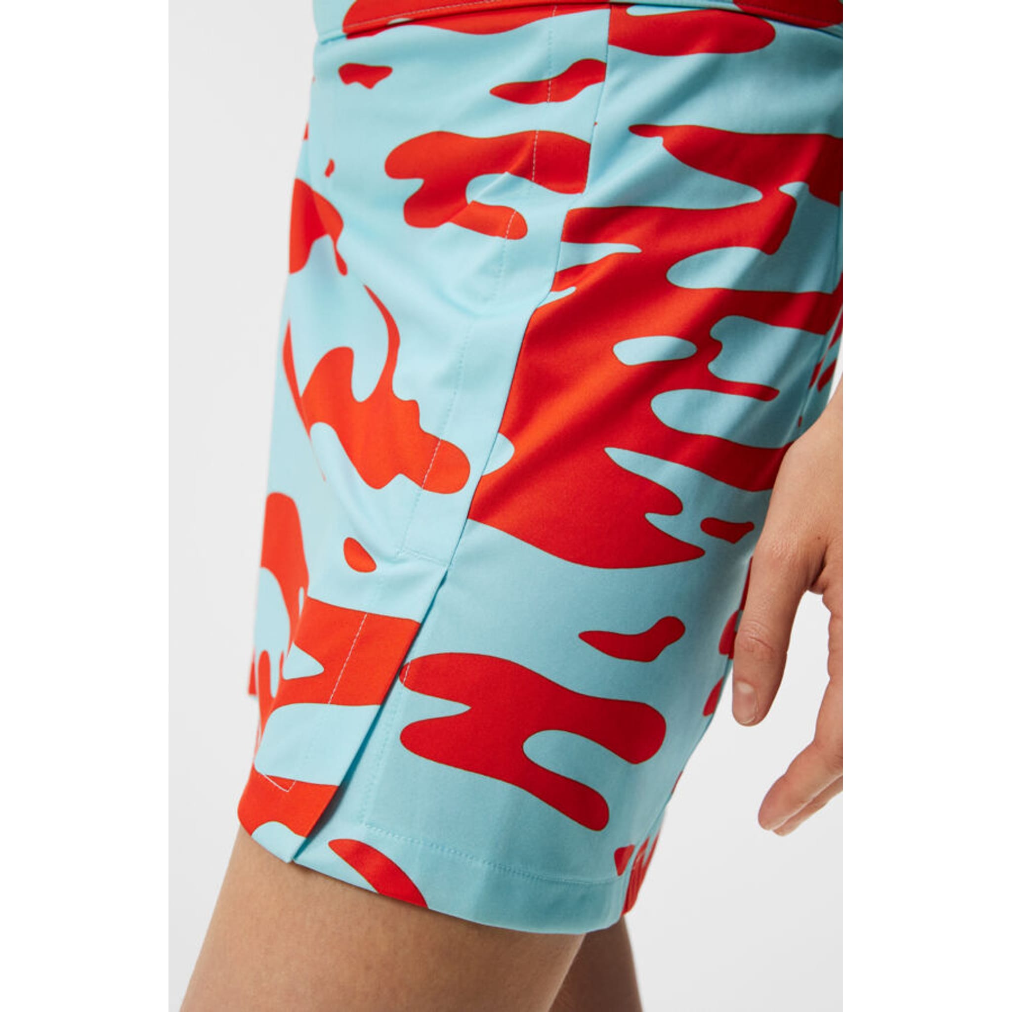 J. Lindeberg Amelie Mid Leo Print Skort pro dámy